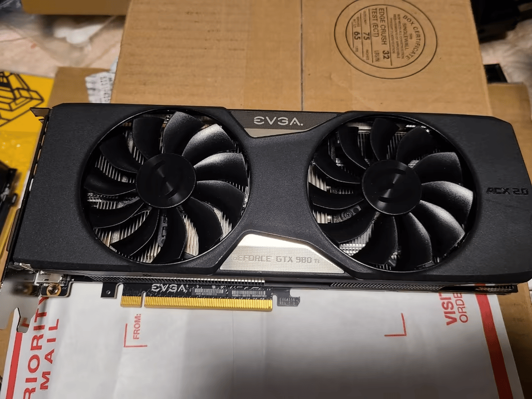 EVGA GTX 980ti FTW