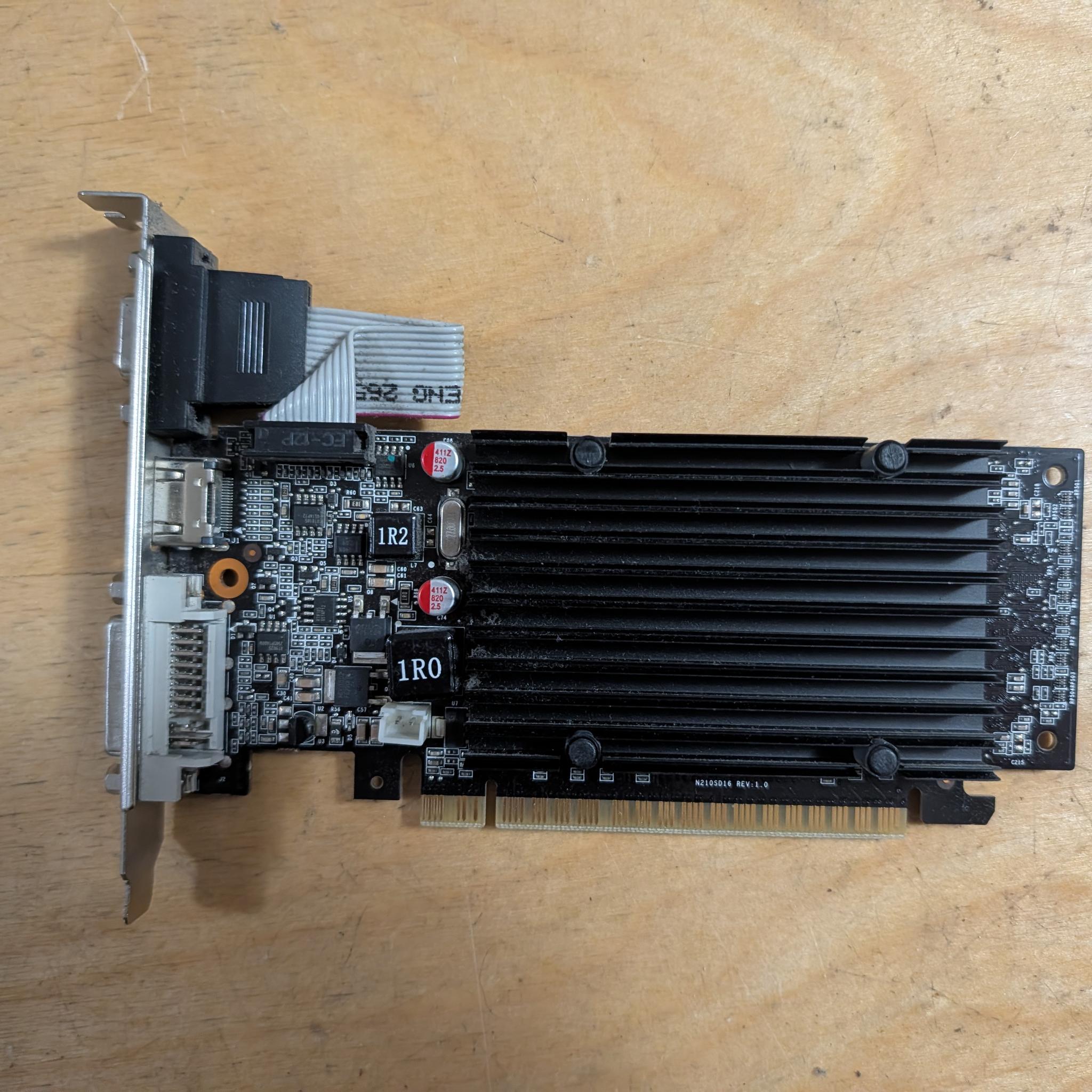 I7 3770 + Z77 motherboard + 16GB DDR3 + GT210 1GB