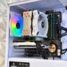 Custom White Gaming PC Build 1060
