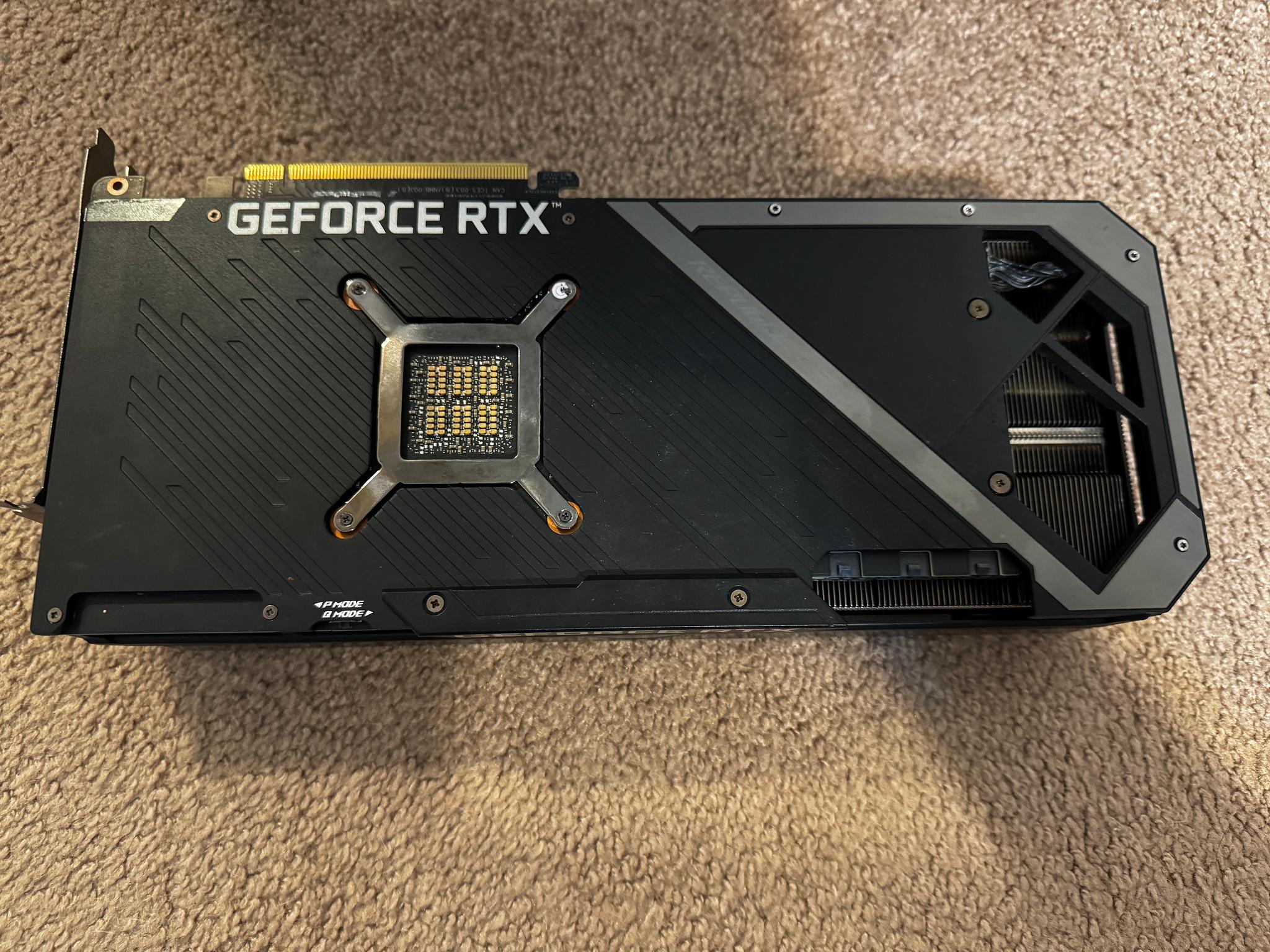 ASUS ROG Strix NVIDIA GeForce RTX 3080 10GB V2 OC Gaming Graphics Card LHR