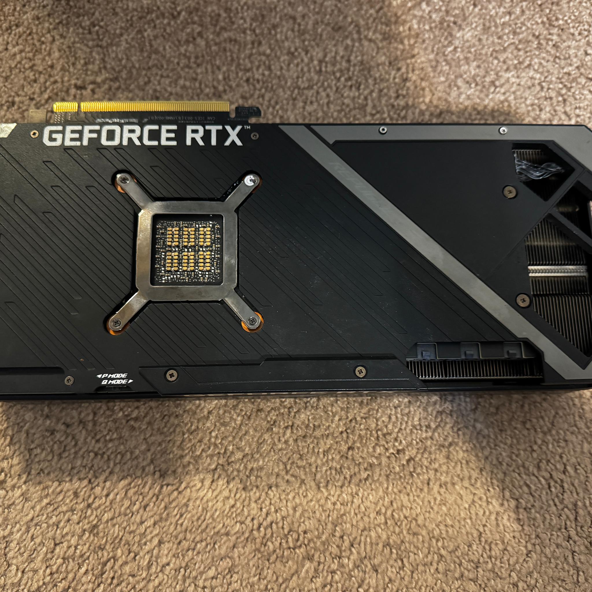 ASUS ROG Strix NVIDIA GeForce RTX 3080 10GB V2 OC Gaming Graphics Card LHR