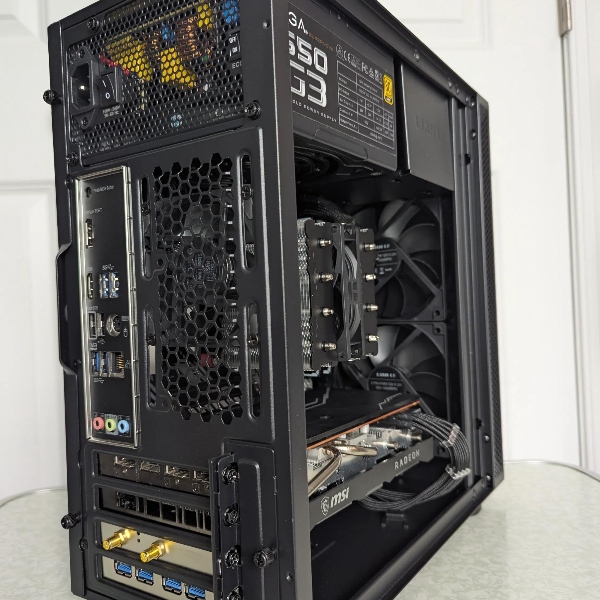 Ryzen 5 5600X | 16GB RAM | 1TB NVMe SSD| RX 5700 8GB GPU | WiFi+BT | Battlefield Ready Gaming PC