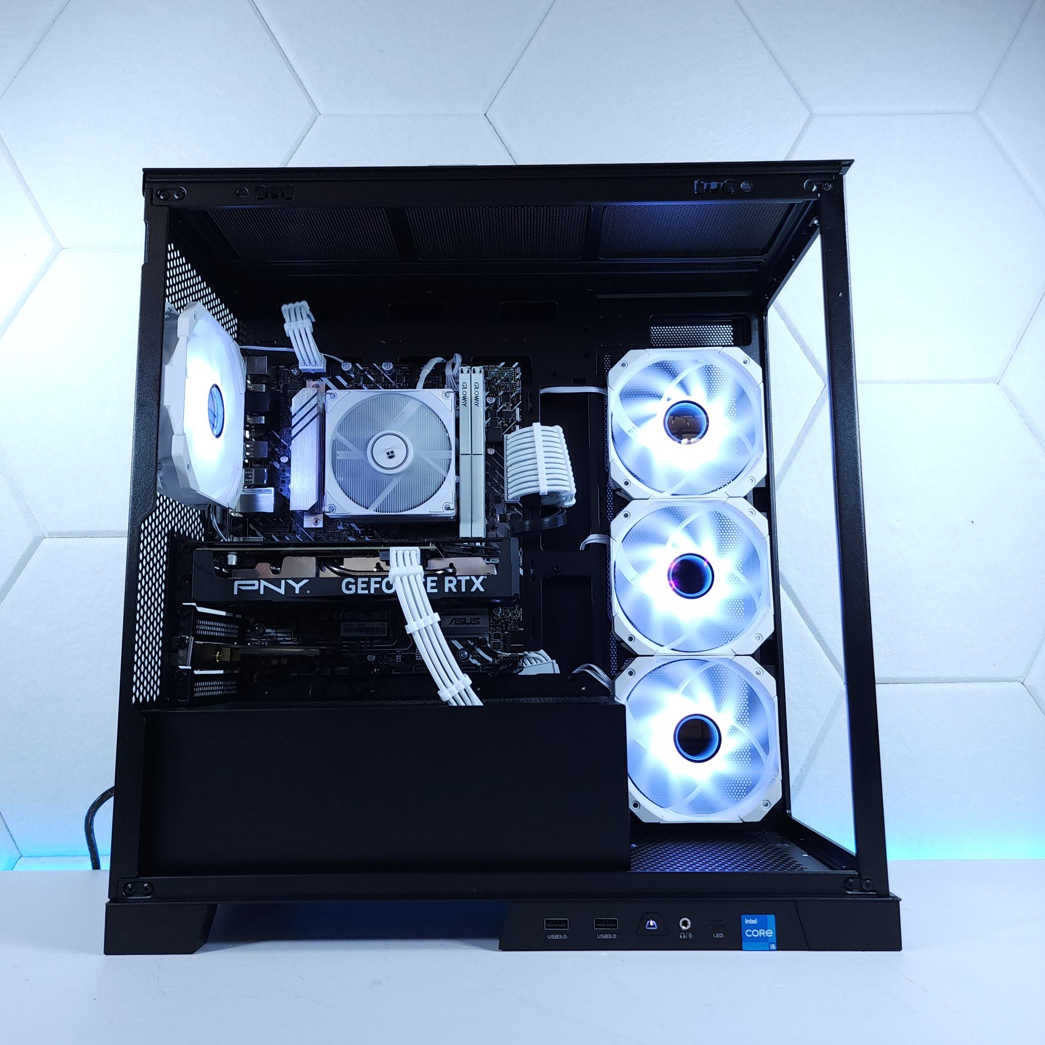 🤍RTX 4060●Core i5 12400F●1TB NVMe●32GB 3200MHz DDR4●1080p Gaming Computer