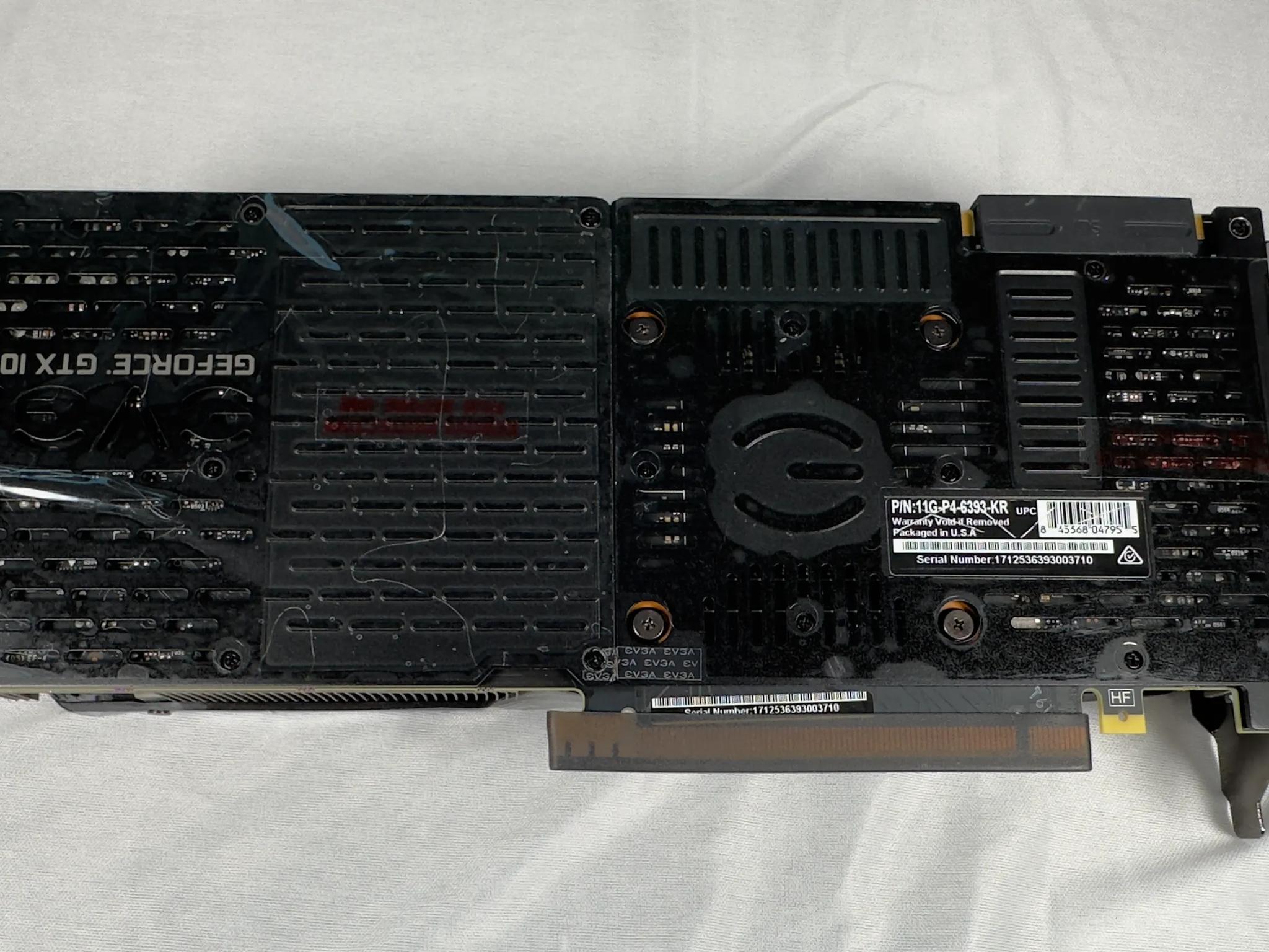 EVGA GeForce GTX 1080 Ti SC Black Edition Gaming, 11G-P4-6393-KR, 11GB GDDR5X, iCX Cooler & LED