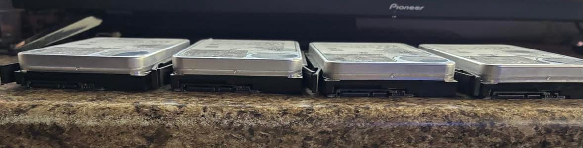For Sale: 4 Arsenal 16TB Internal SATA Hard Drives