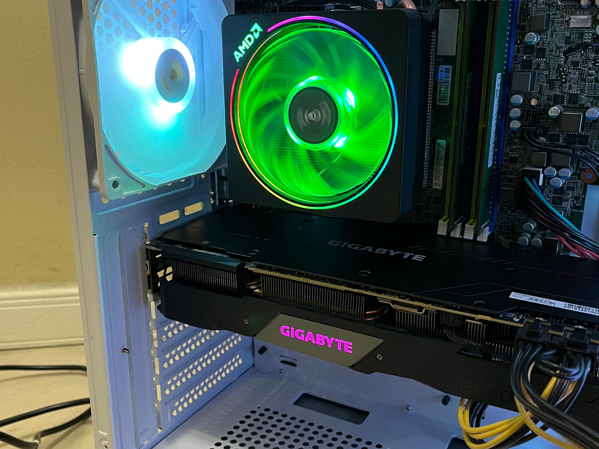 🟠🔥RTX 2080, AMD Ryzen 5 3600, 16GB RAM, 1.2 TB Storage, High FPS Custom RGB Gaming PC 🖥️🔥