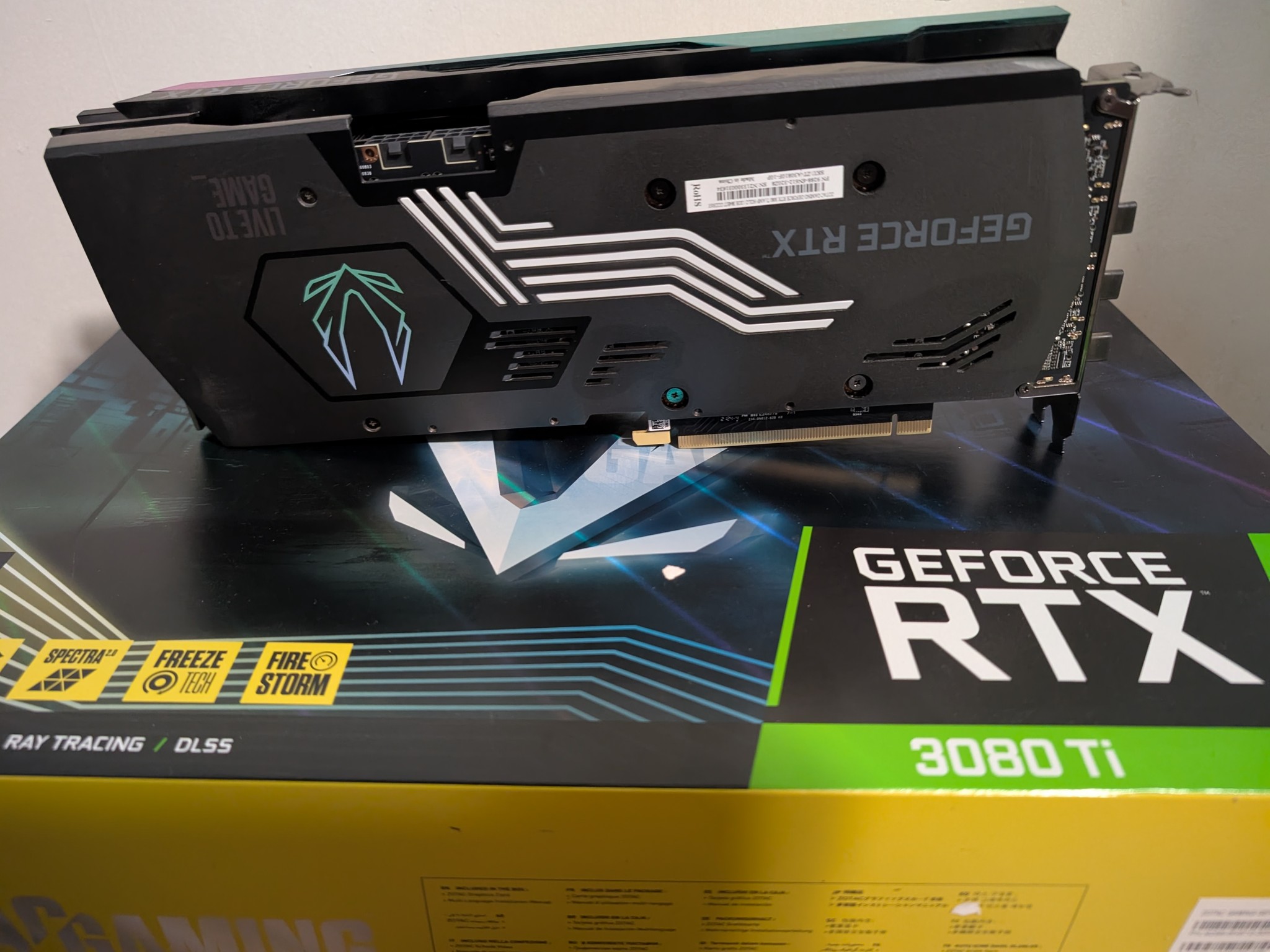 ZOTAC GAMING GeForce RTX 3080 Ti AMP Holo 12GB GDDR6X - Excellent Condition