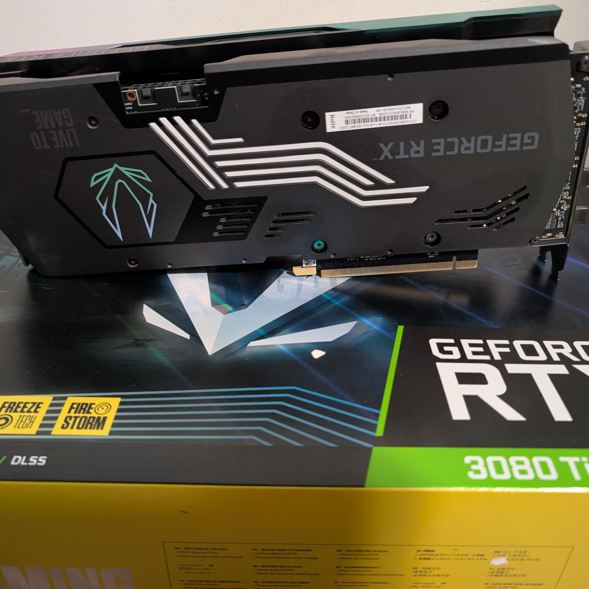 ZOTAC GAMING GeForce RTX 3080 Ti AMP Holo 12GB GDDR6X - Excellent Condition