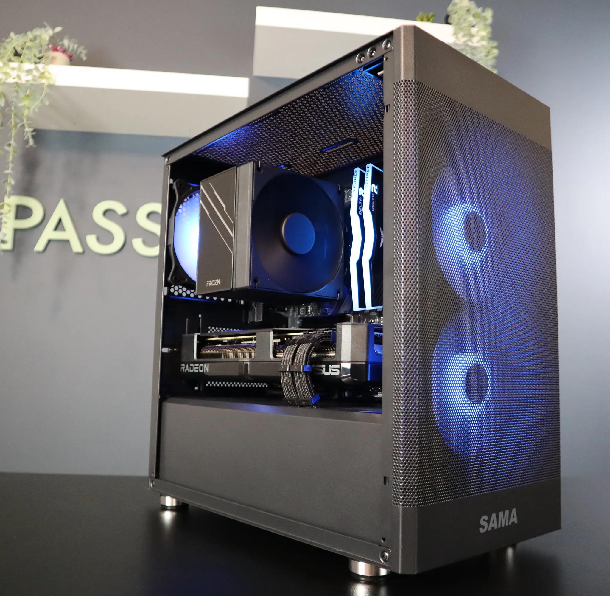 1440p WiFi Gaming PC | Ryzen 7 5700X3D | ASUS 7700XT | 32GB RAM | 1TB | 500+ FPS | All Brand New
