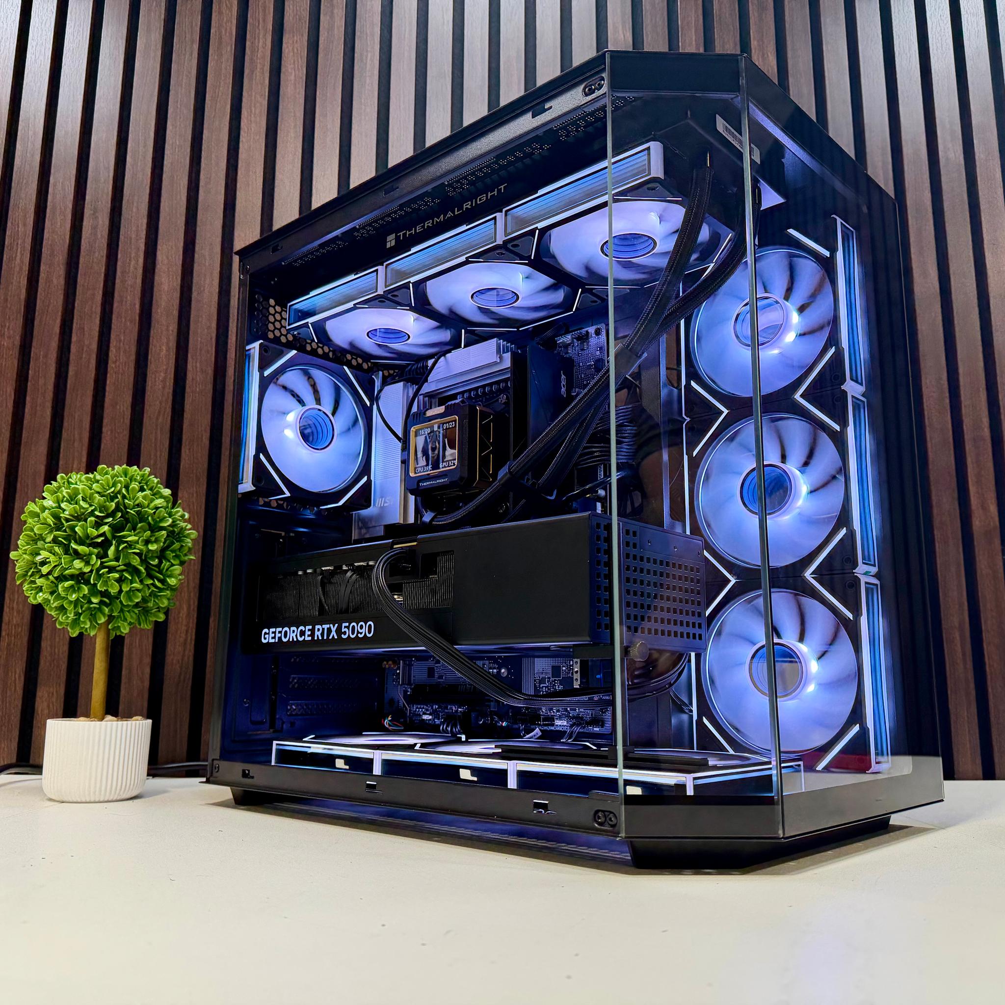 RTX 5090 | Ryzen 9850X3D | 32 DDR5 | 2TB M.2 | 1000 Watt Gold PSU | ARGB Fans