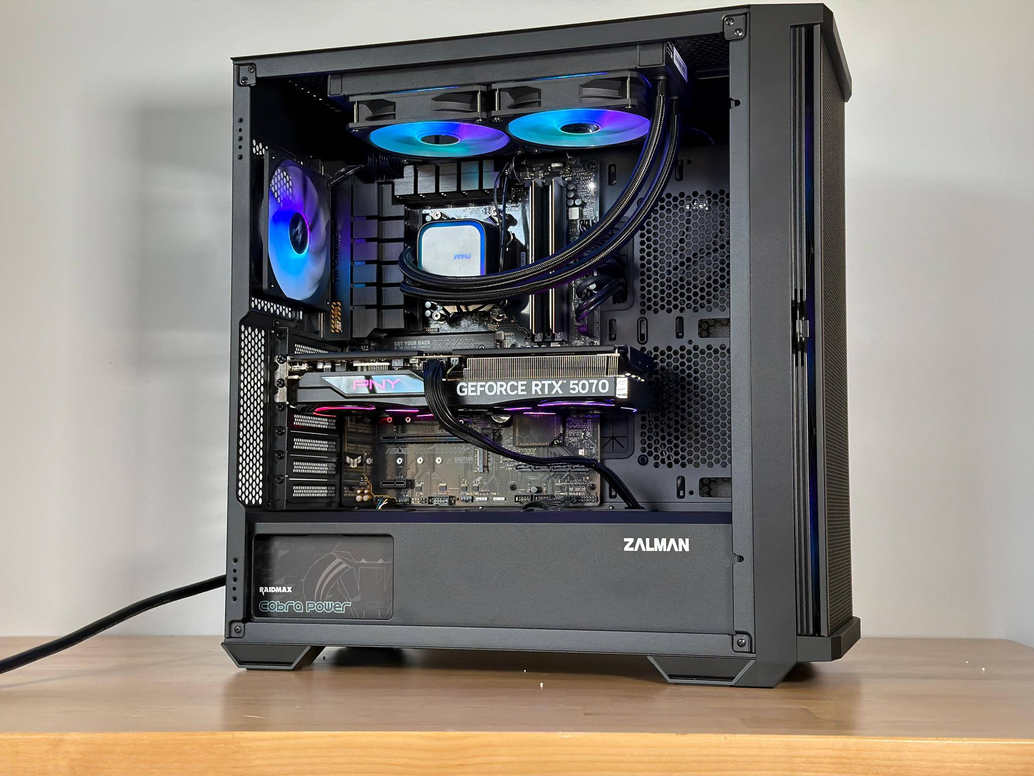 Ryzen 5 9600x RTX 5070 Gaming PC