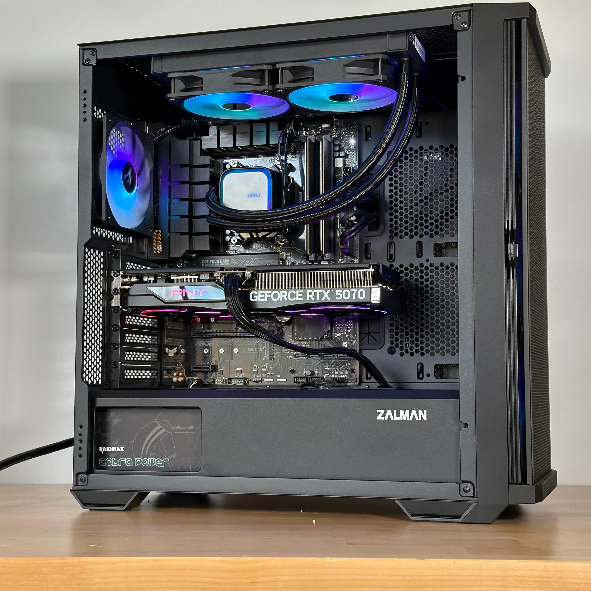 Ryzen 5 9600x RTX 5070 Gaming PC