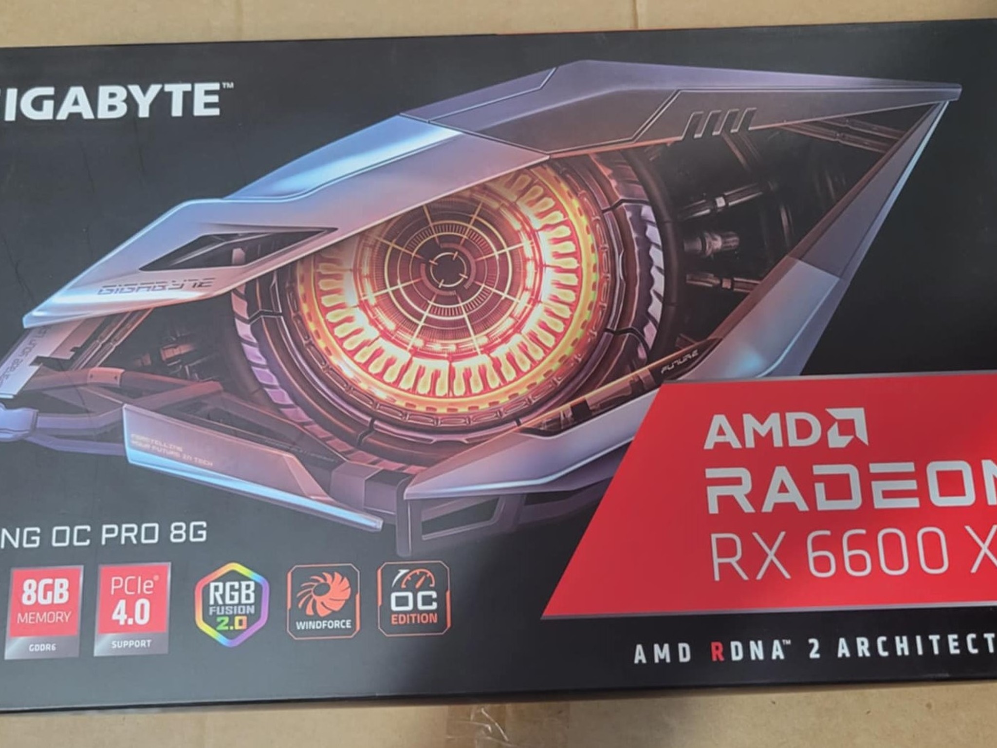 Gigabyte Gaming OC 8GB GPU