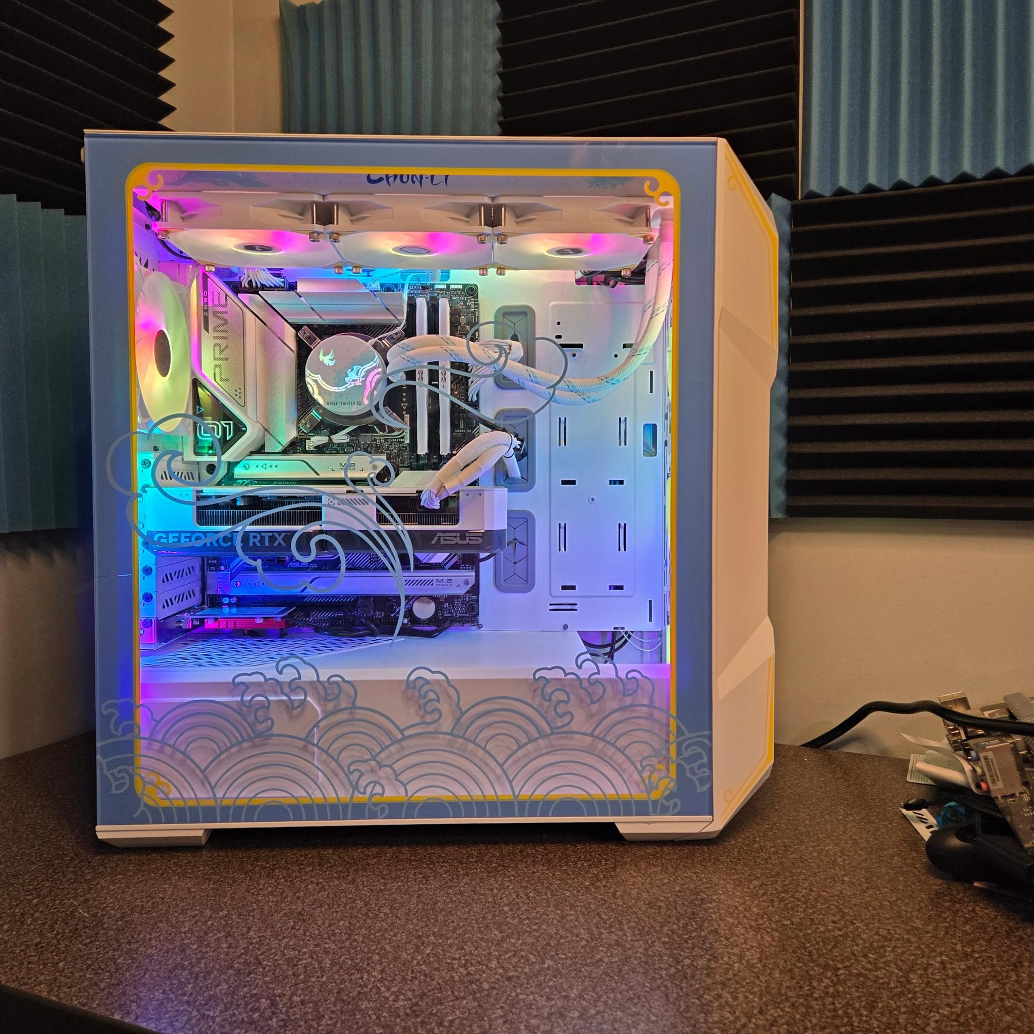 Chun-Li: RTX4070 14700K 32GB 2TB high-end themed PC