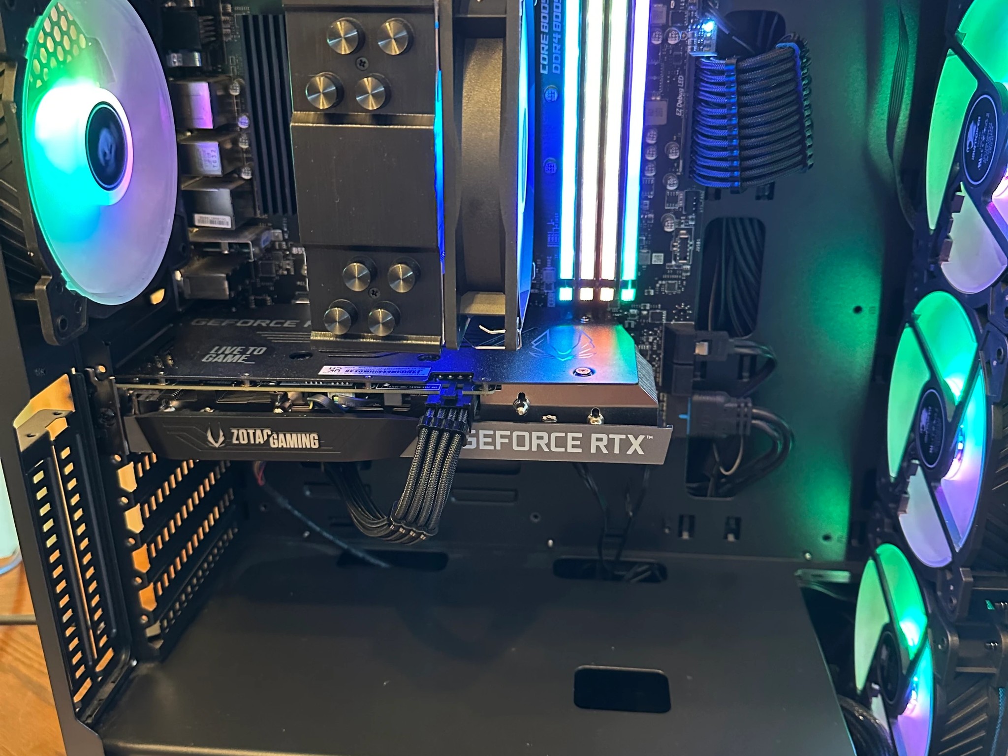 Pro Gaming PC Computer Desktop (Ryzen 5 3600) 1440P RTX 3060 12gb