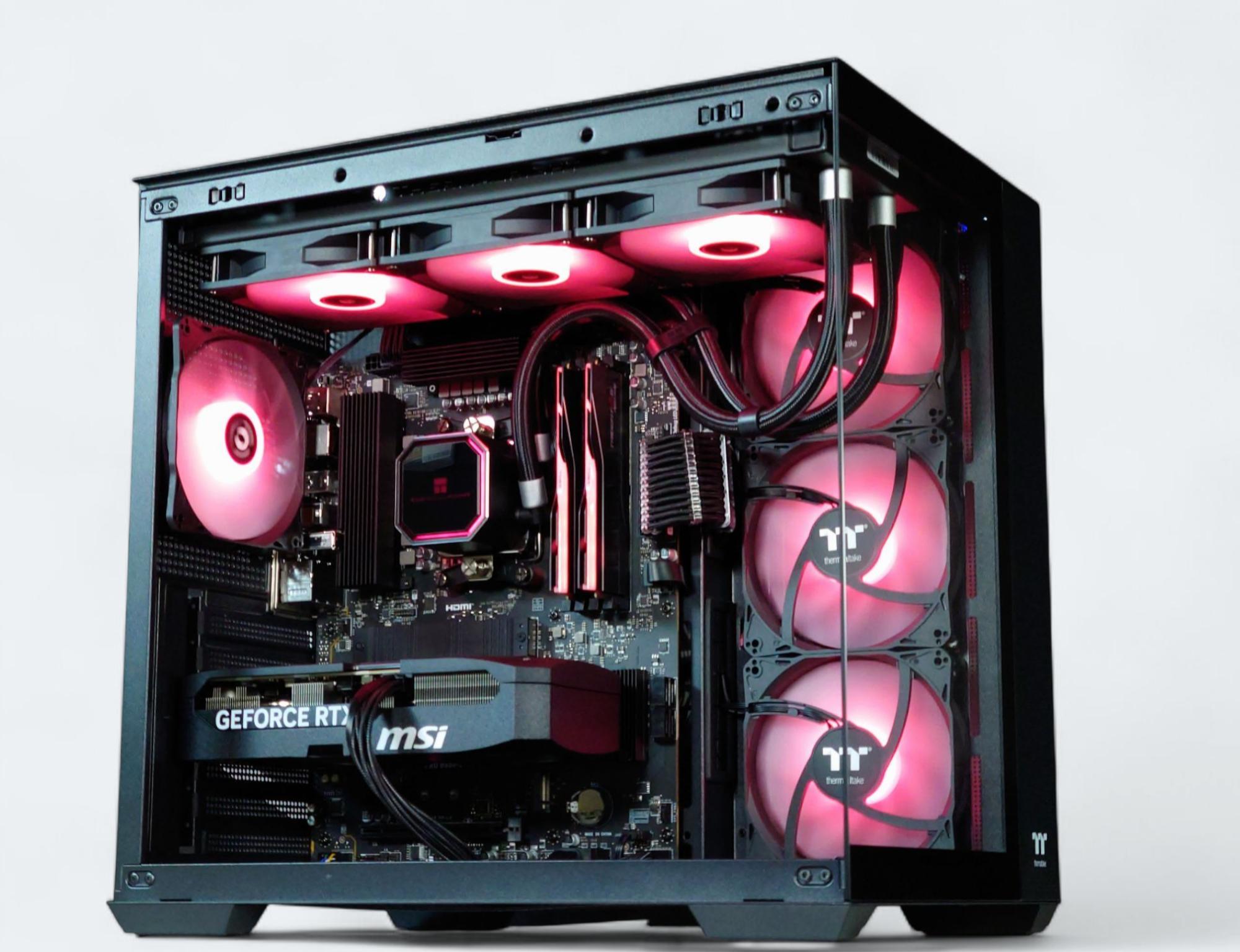 🌌 ☄️Liquid Cooled Gaming PC☄️Nvidia RTX 5060 Ti 16GB🌌AMD Ryzen 7 7700🌌32GB DDR5🌌1TB NVME