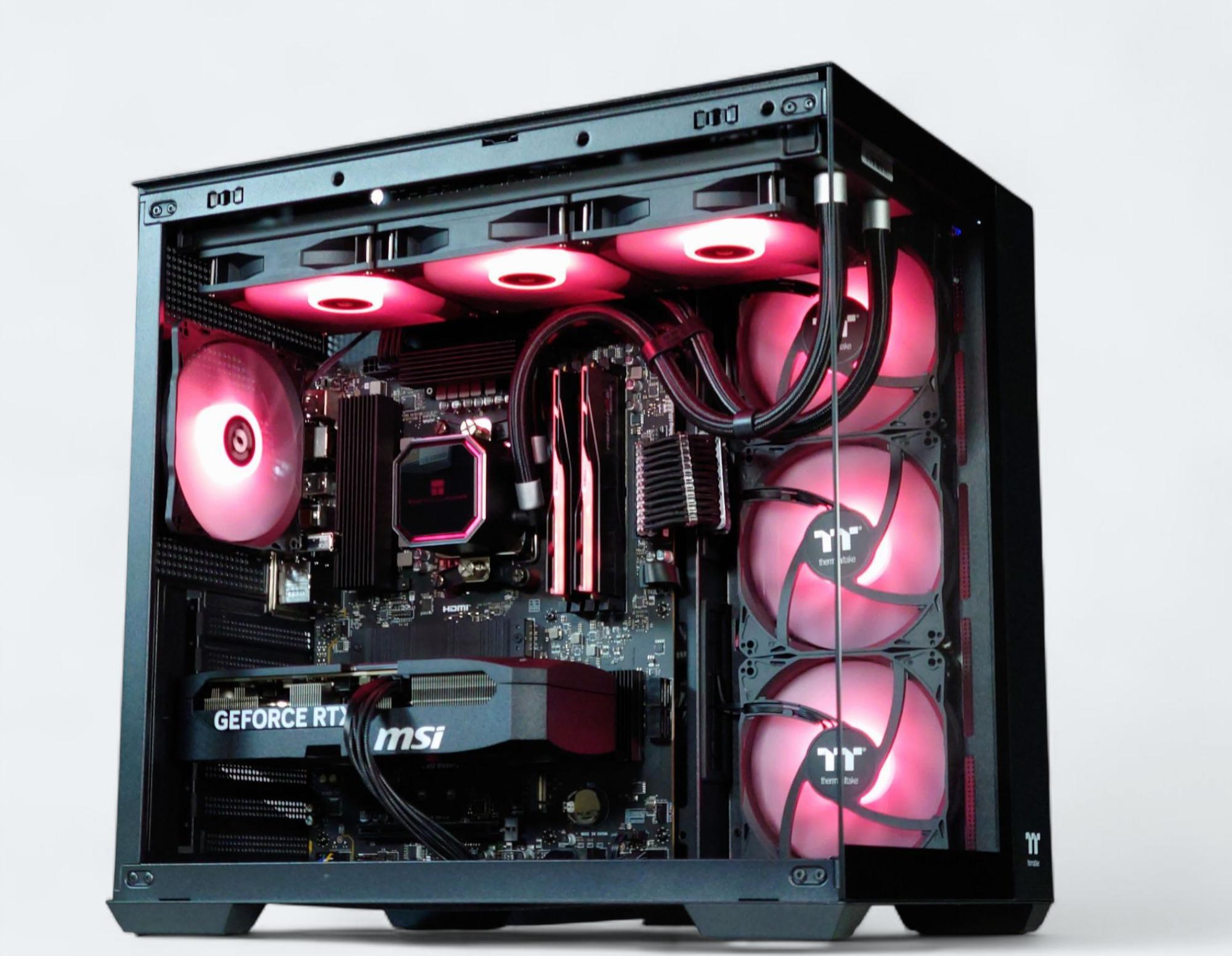 🌌 ☄️Liquid Cooled Gaming PC☄️Nvidia RTX 5060 Ti 16GB🌌AMD Ryzen 7 7700🌌32GB DDR5🌌1TB NVME