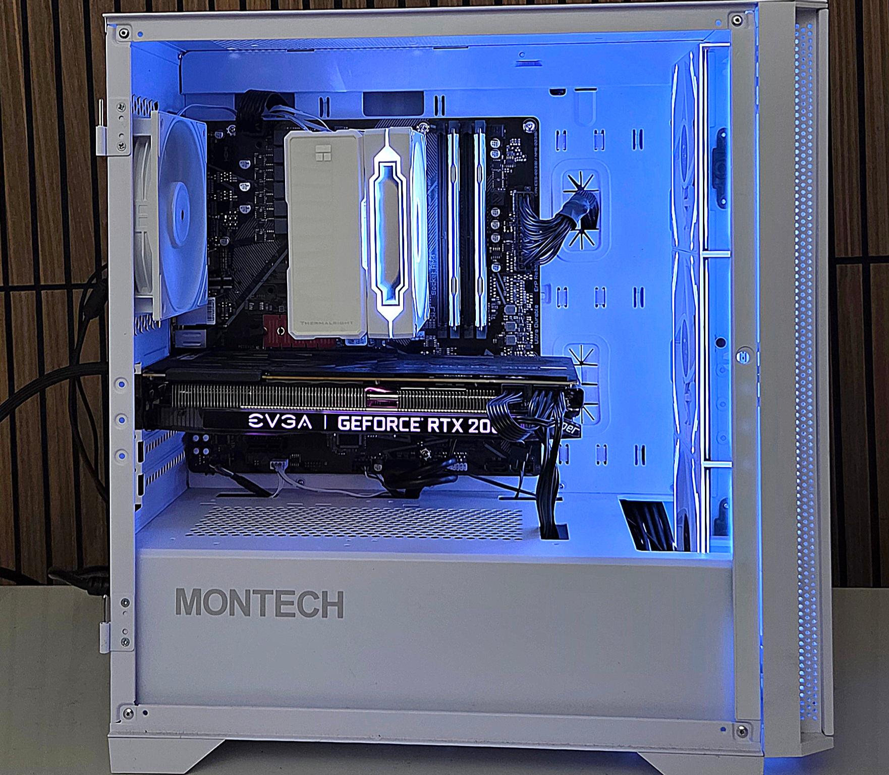 Ryzen 5 5600x | RTX 2080 SUPER | 32GB RAM | NVME | Windows 11| WHITEOUT