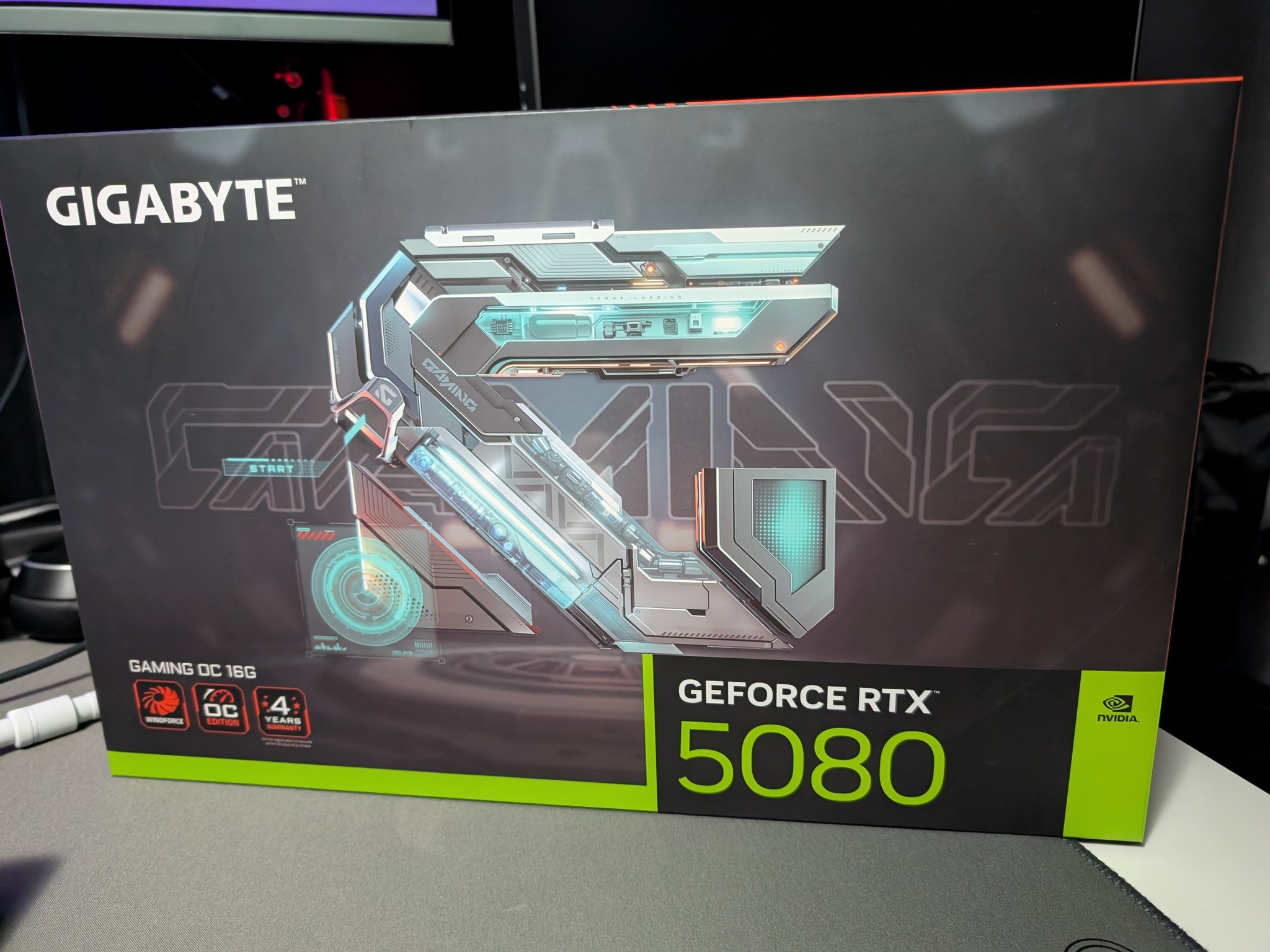 GIGABYTE GeForce RTX 5080 GAMING OC 16GB