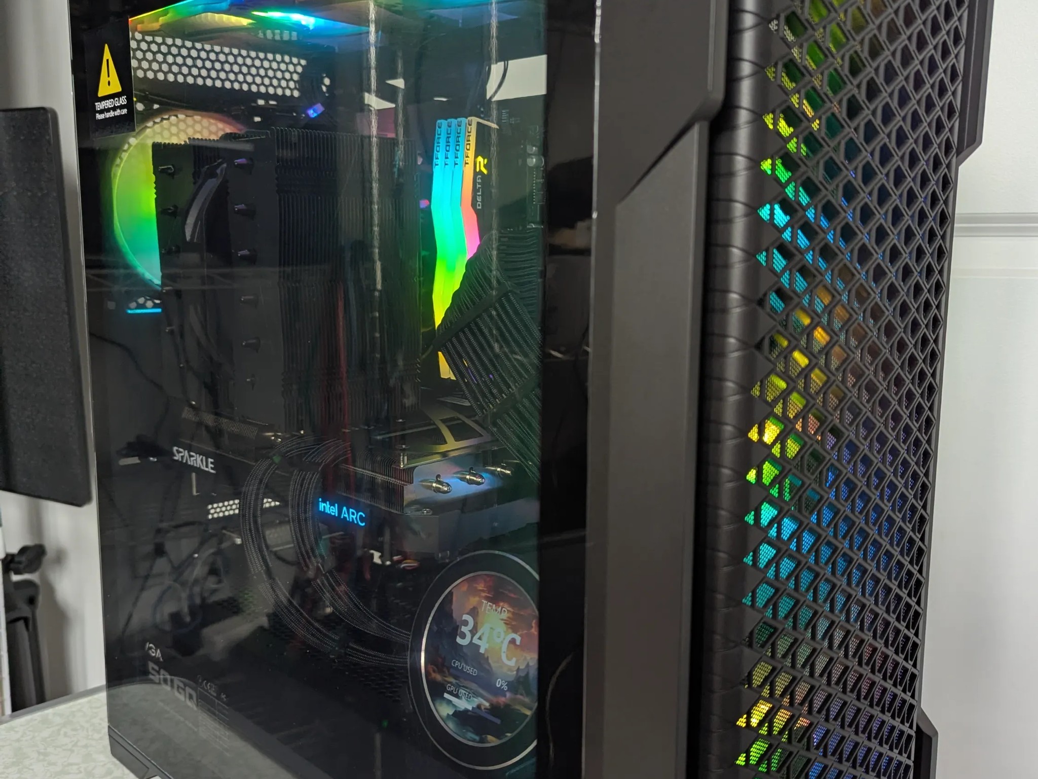 Ryzen 9 3900X | 32GB RAM | 2TB NVME+HDD Storage | ARC A770 16GB GPU | WiFi+BT | Battlefield Ready PC