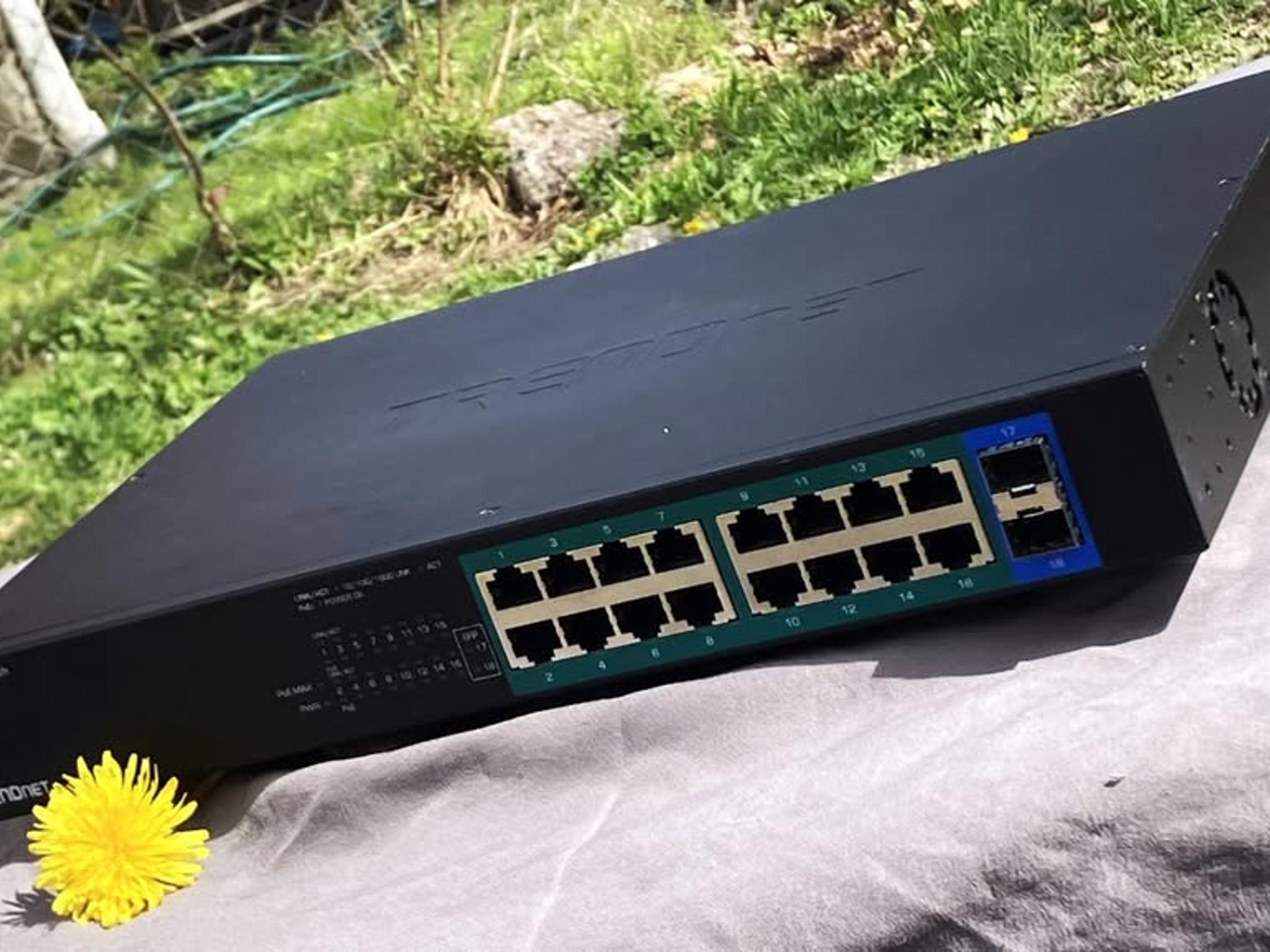 TRENDnet 18-Port Gigabit PoE+ Switch