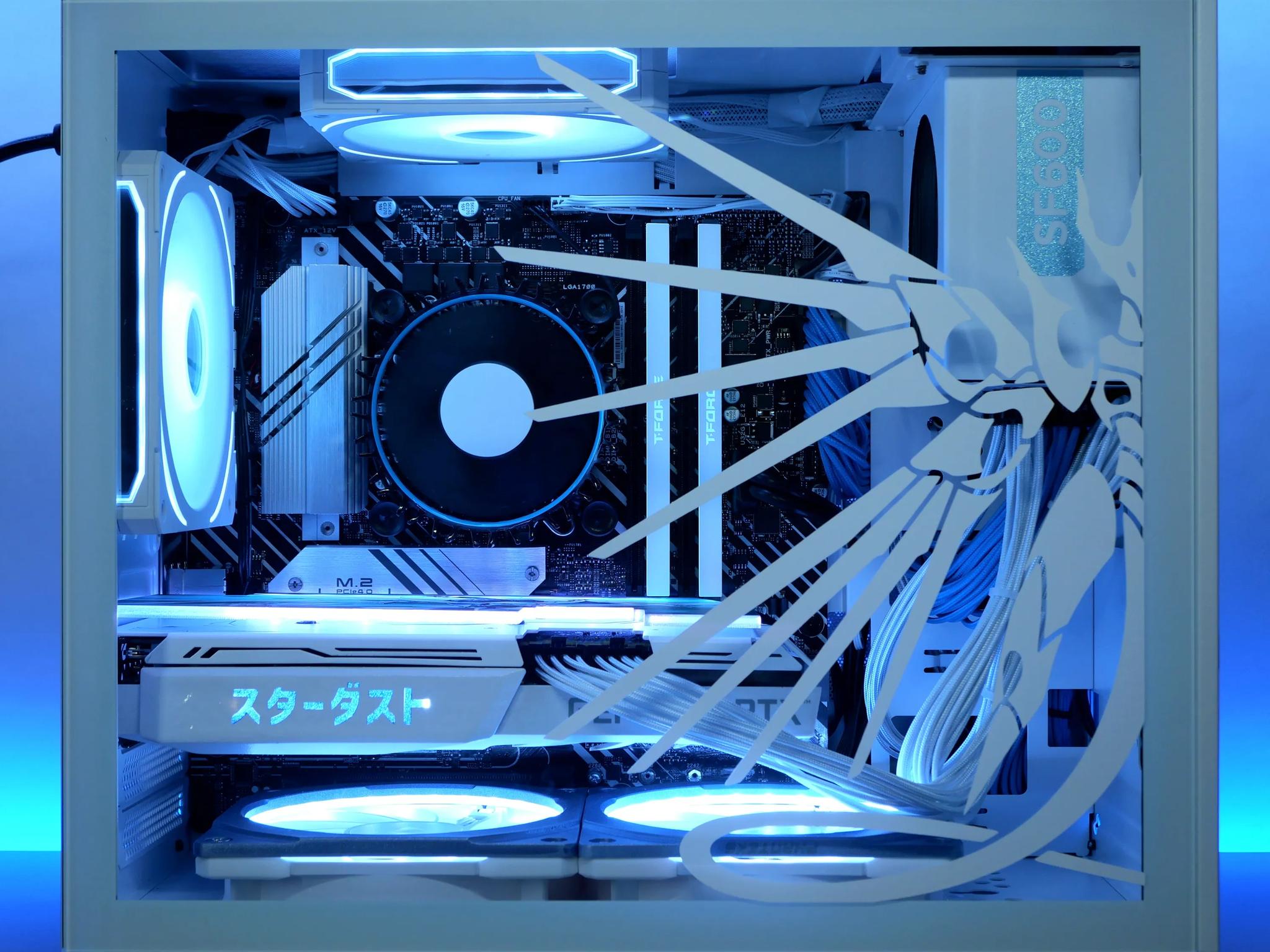 Stardust🐉| RTX 3060, i3 12100f, 1tb nvme Yu-Gi-Oh theme pc build