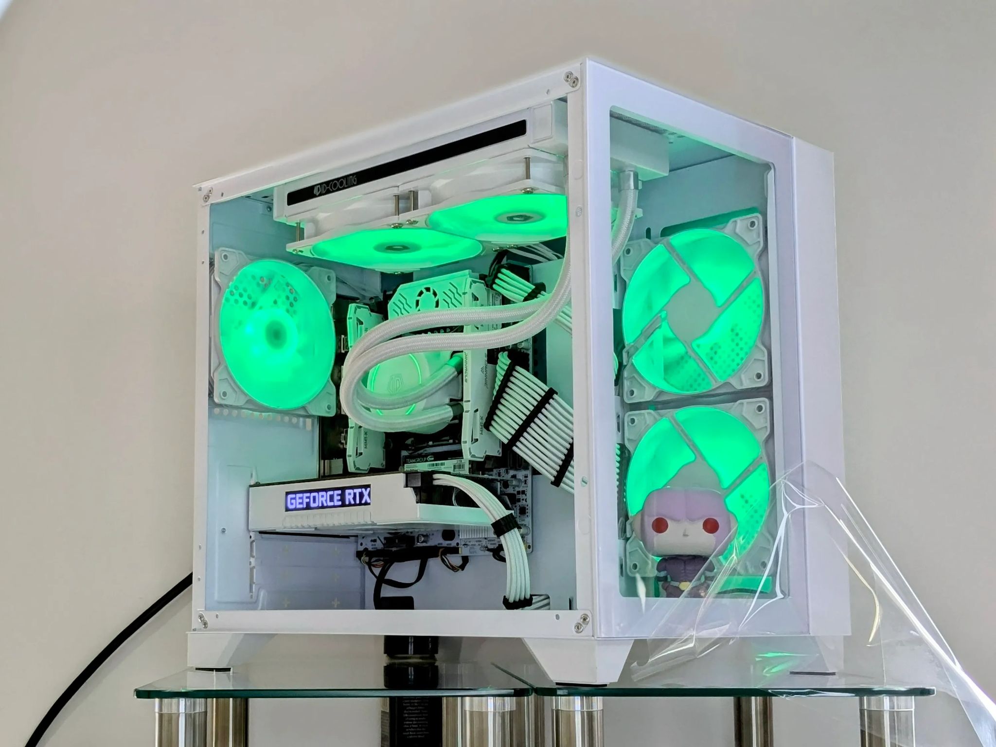 ⚪️ALL/WHITE HiT⚪️Liquid-Cooled💧⚪️RTX 2060⚪️I7-5930K@4.3GHz⚪️16GB(2x8GB) DDR4⚪️1TB PCIE SSD⚪️700w PSU