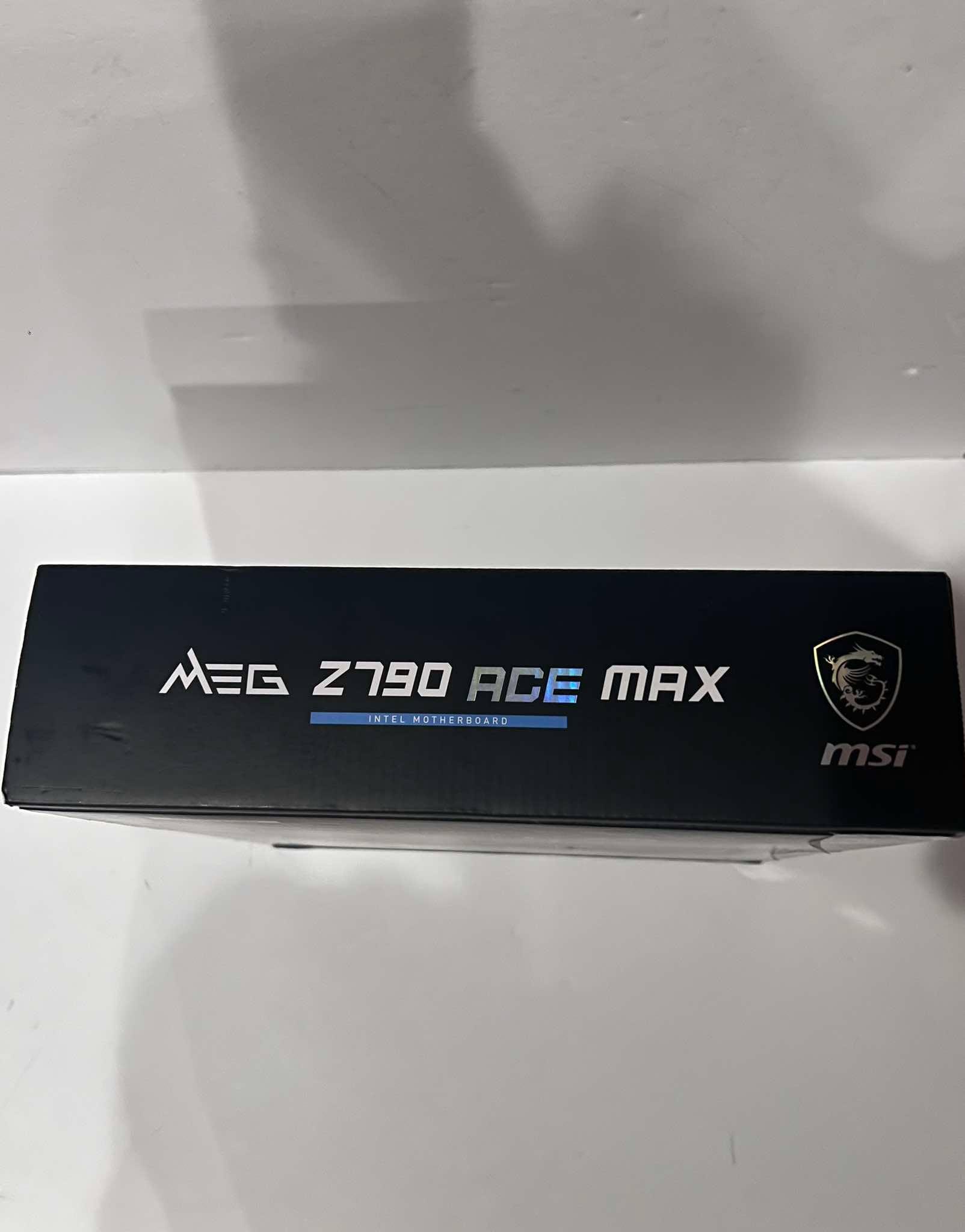 MSI MEG Z790 ACE MAX EATX Intel Gaming Motherboard LGA1700 High End Flagship Model