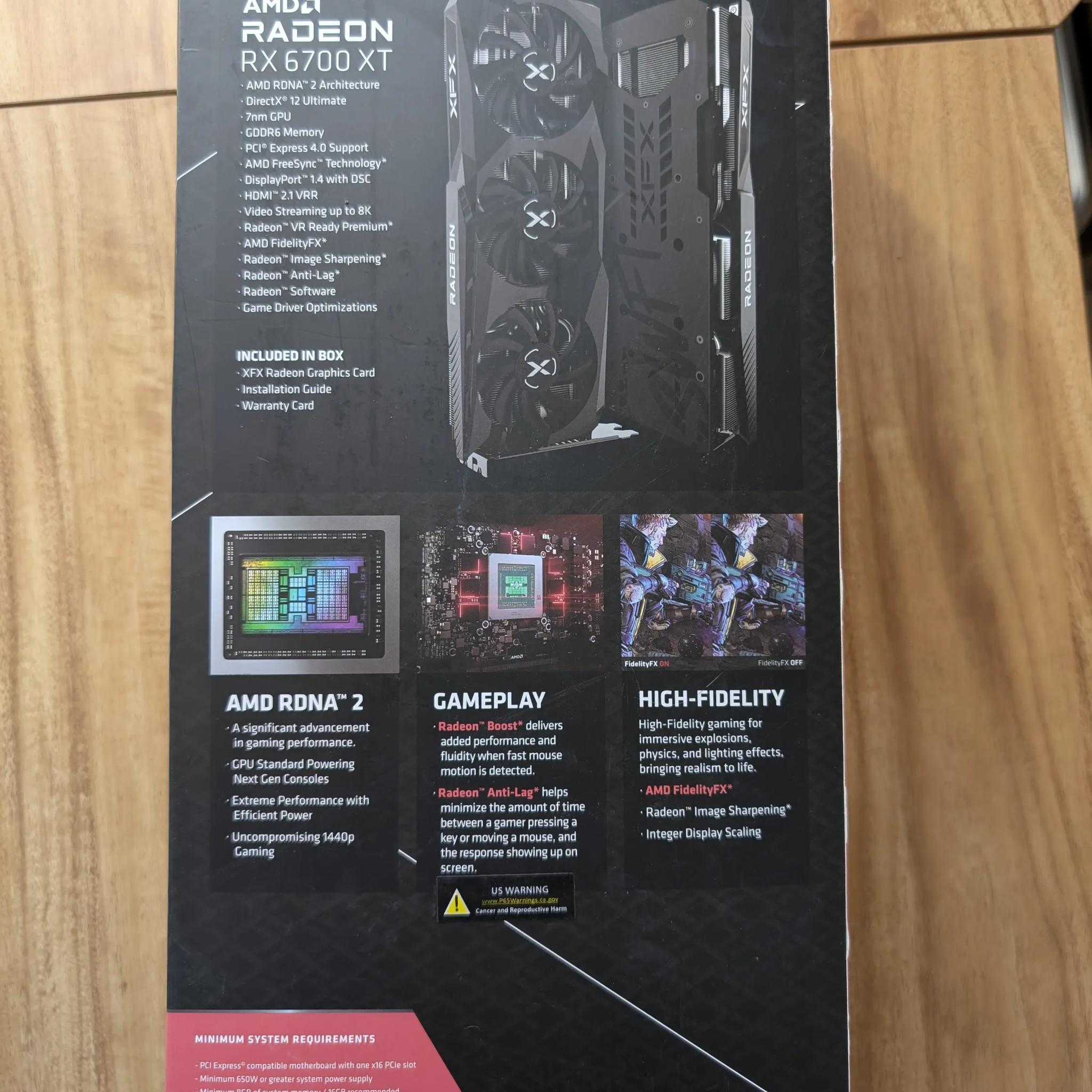 XFX Swift AMD Radeon RX 6700XT