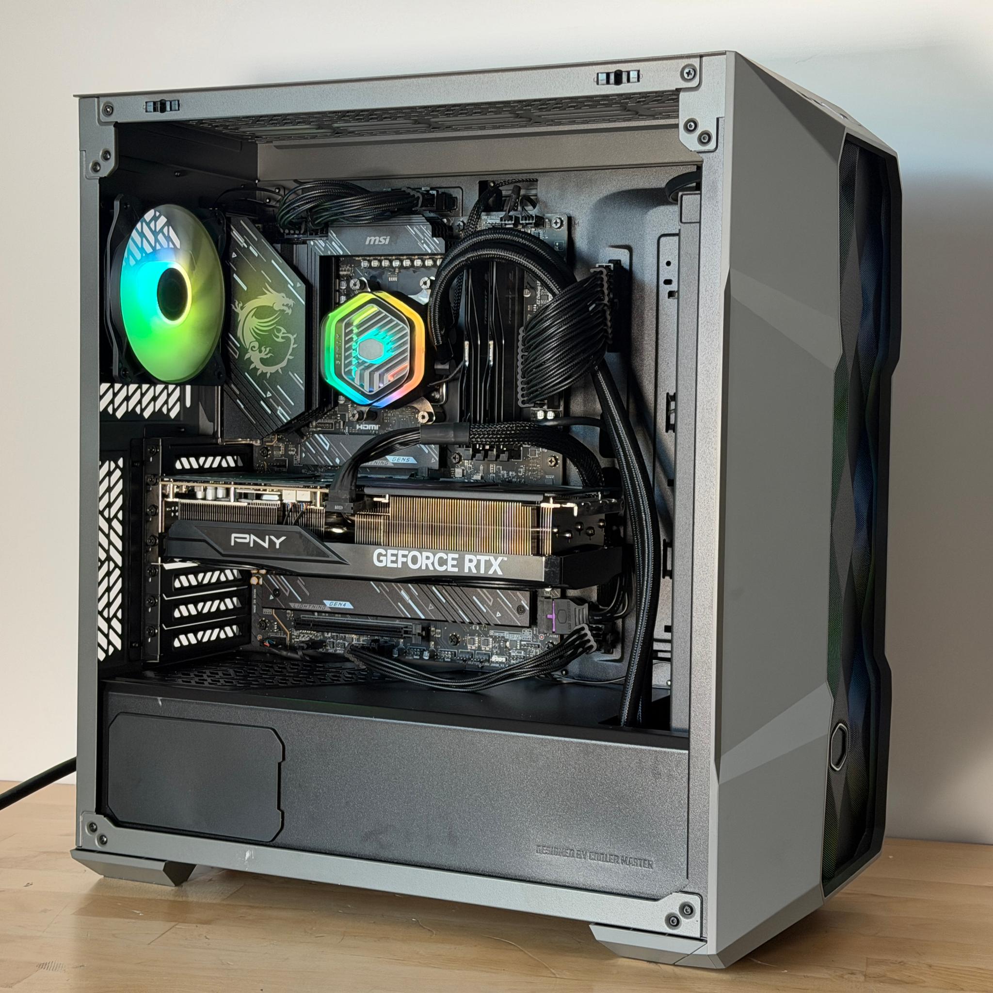 RTX 5070ti Ryzen 7 7800x3d Gaming PC