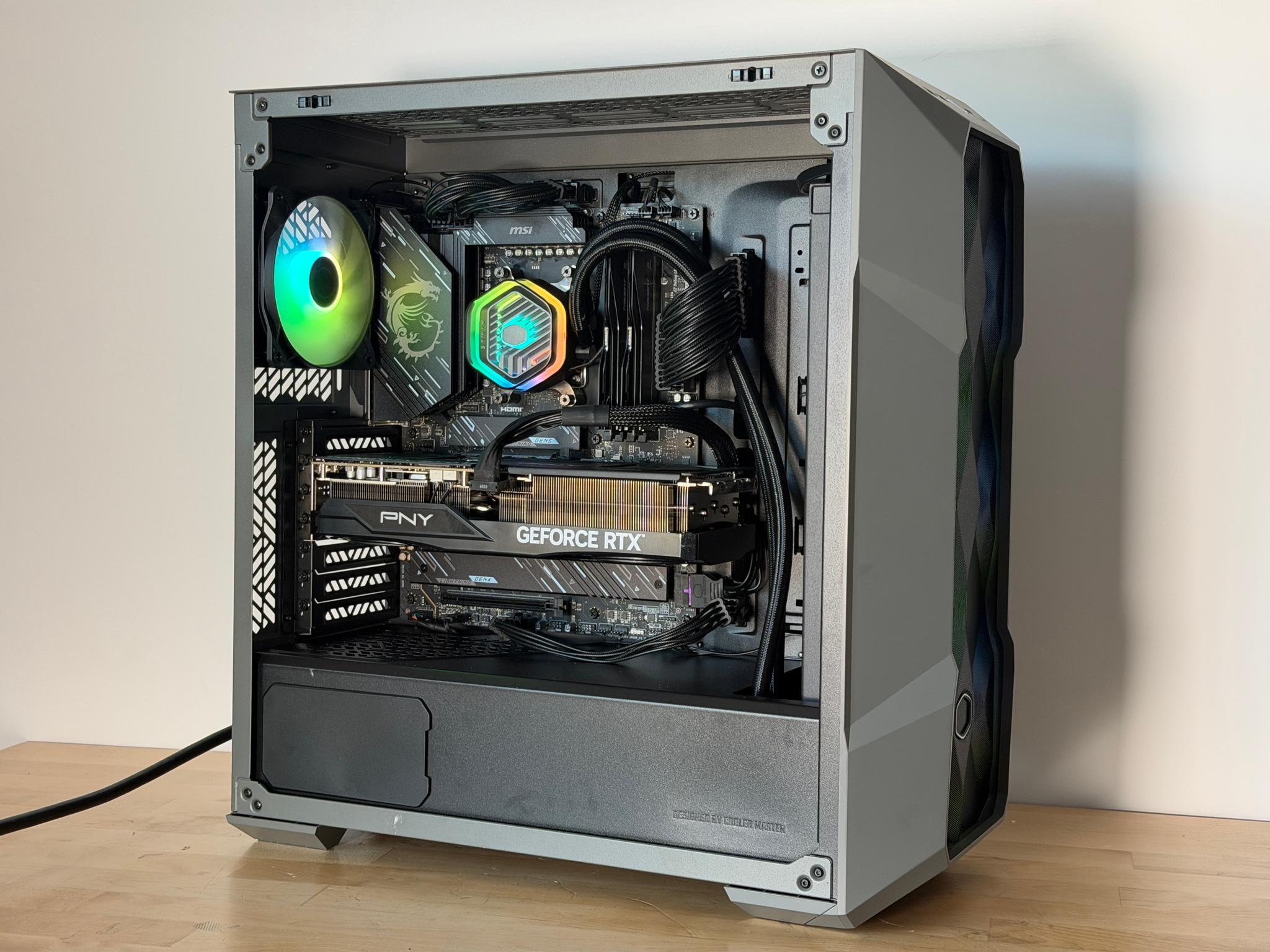 RTX 5070ti Ryzen 7 7800x3d Gaming PC