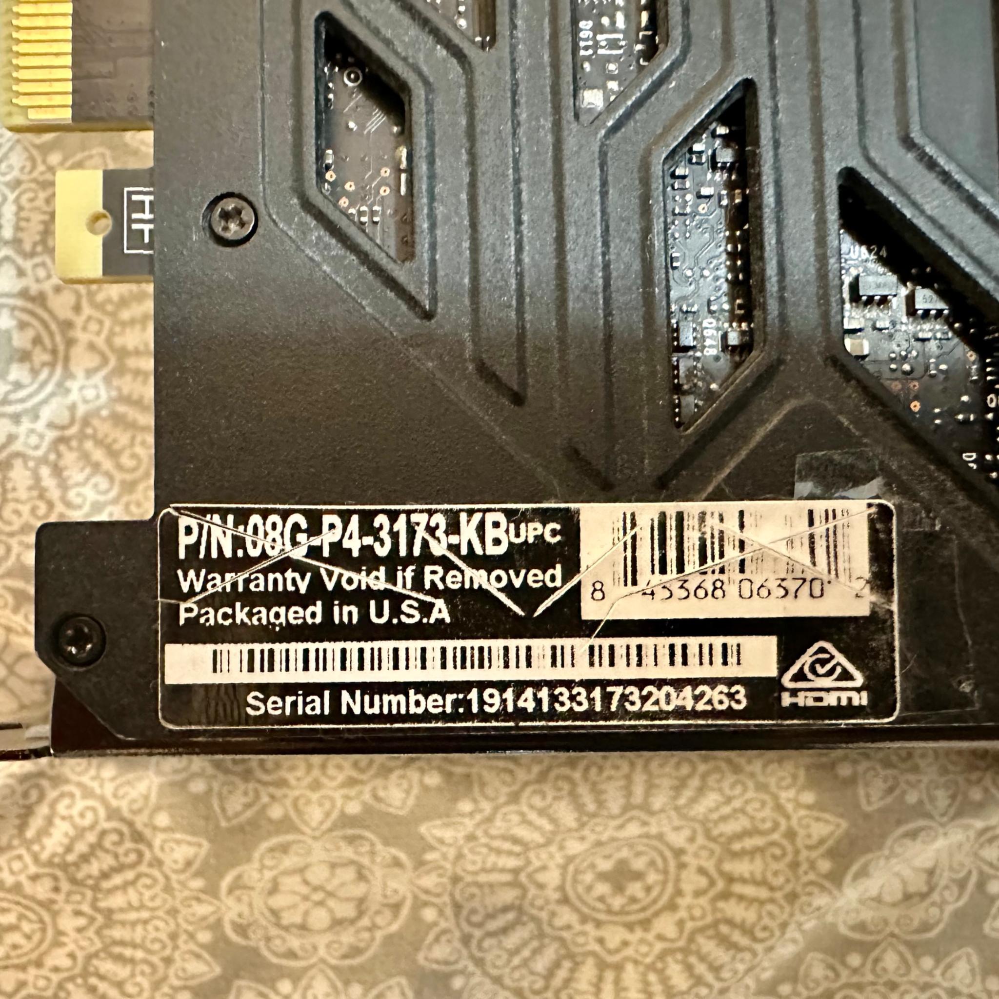 EVGA GeForce RTX 2070 SUPER XC GAMING