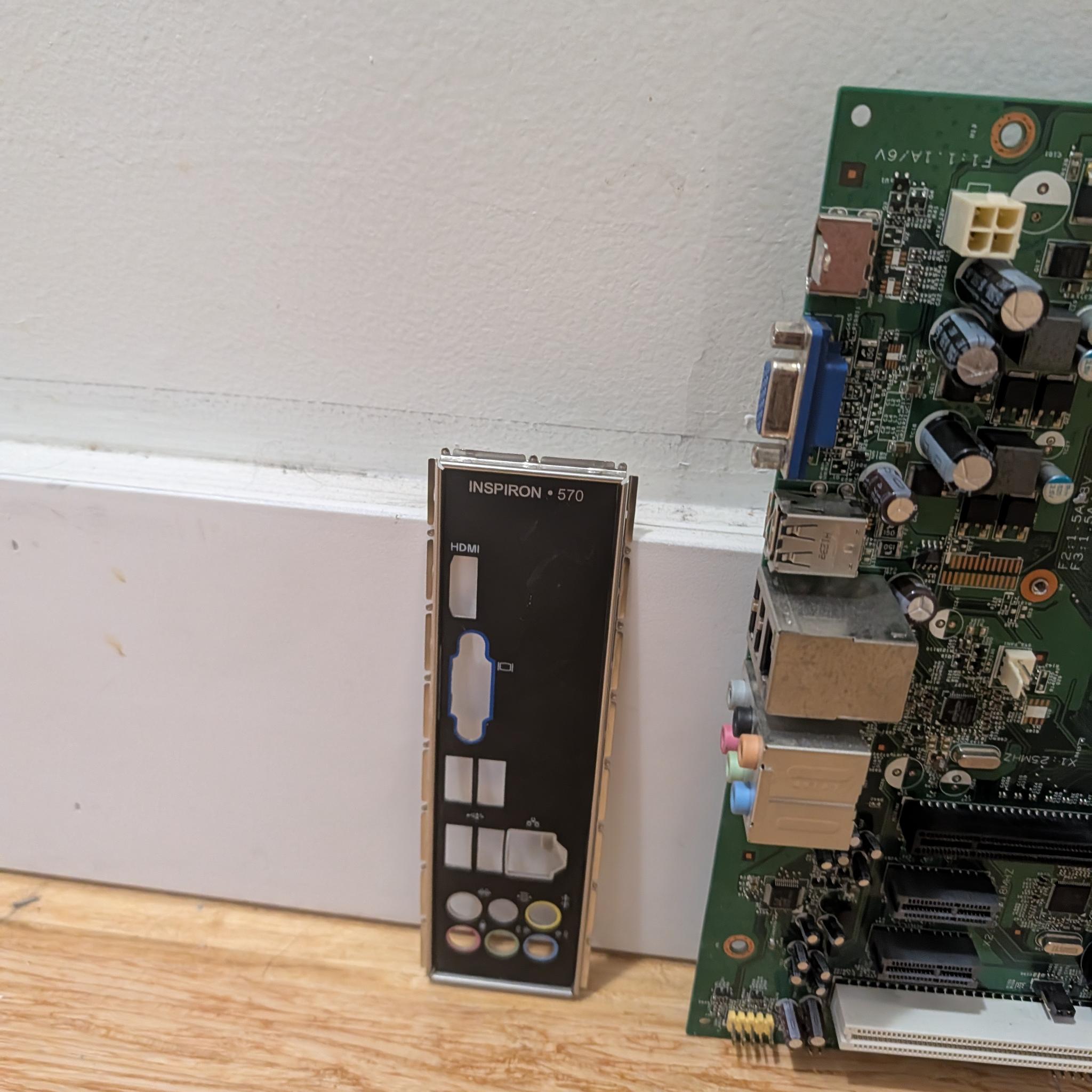 Dell AM3 Motherboard with IO Shield