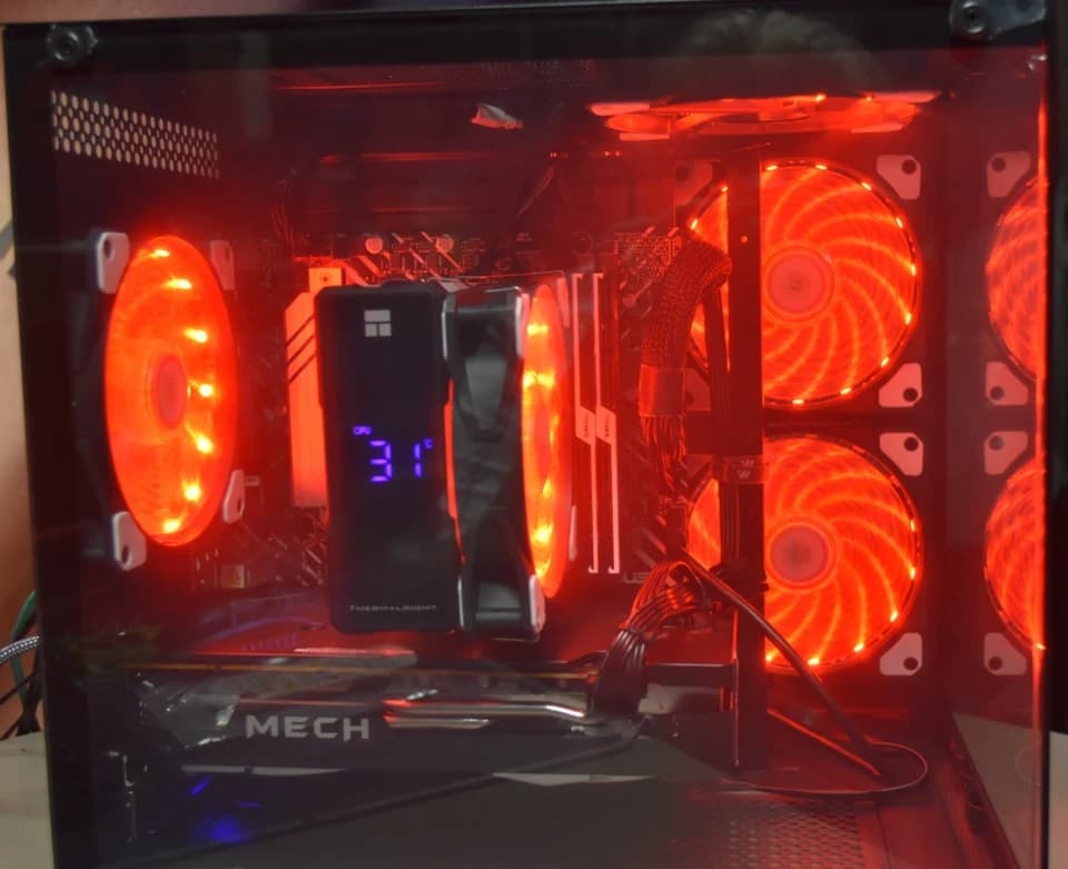 Gaming PC Intel I 5 12500 RAM 16GB 1 TB ssd GPU RX6600XT 8GB PSU 700 Wts+ Extra