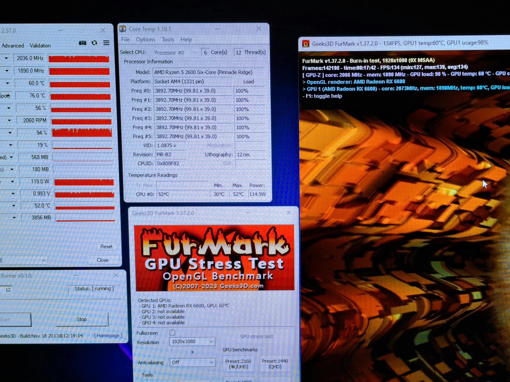 Custom Gaming/Streaming PC: Ryzen 5; RX 6600 8GB; 24GB RAM; 1.5TB NVMe/SSD Win11 Pro! DISCOUNTED