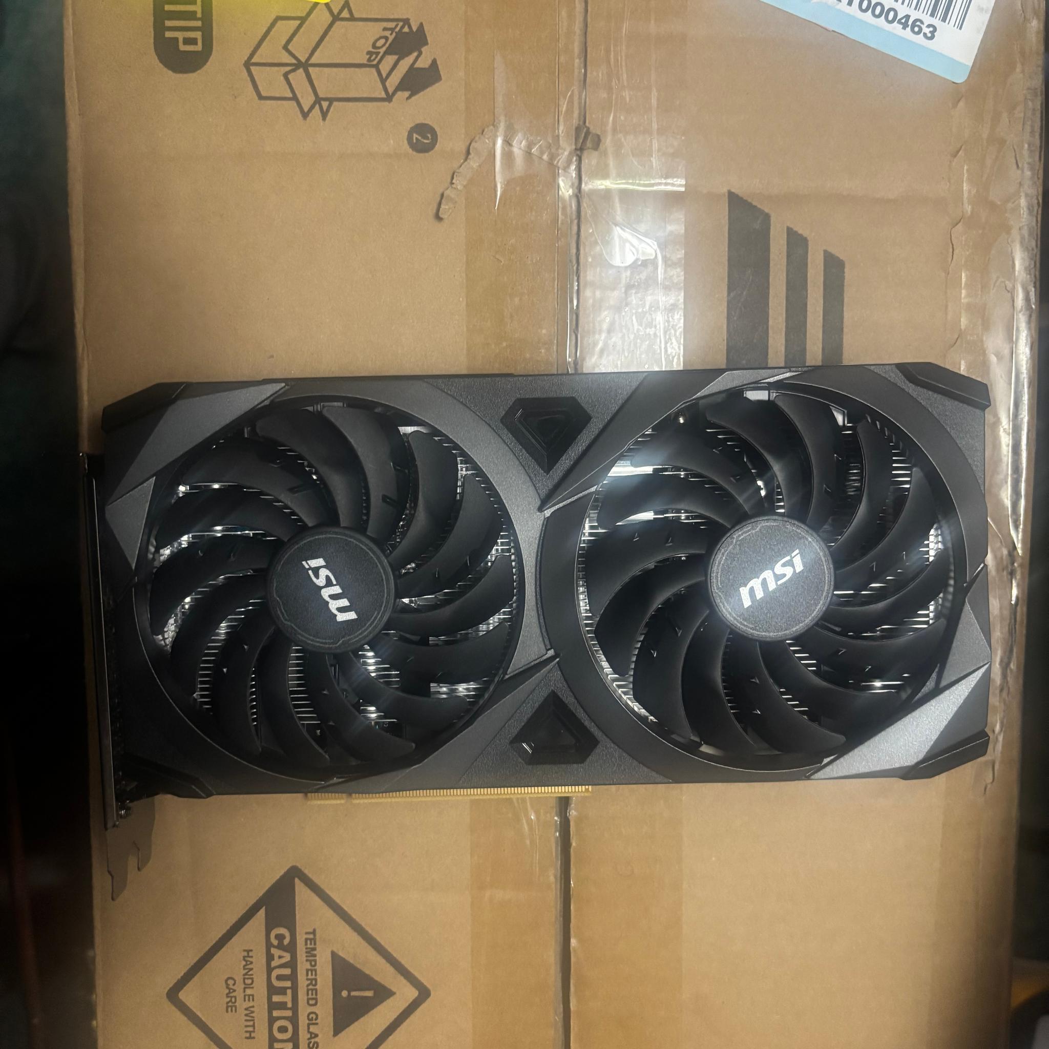 Msi 3050 RTX 8GB Geforce Ventus 2X OC