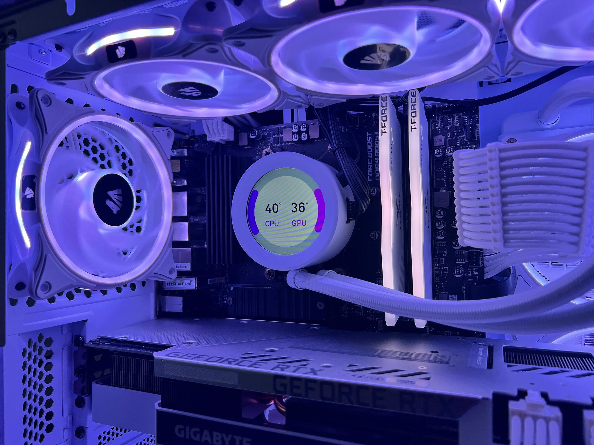 White Knight | Ryzen 7 5800X RTX 3080 High-End Gaming PC