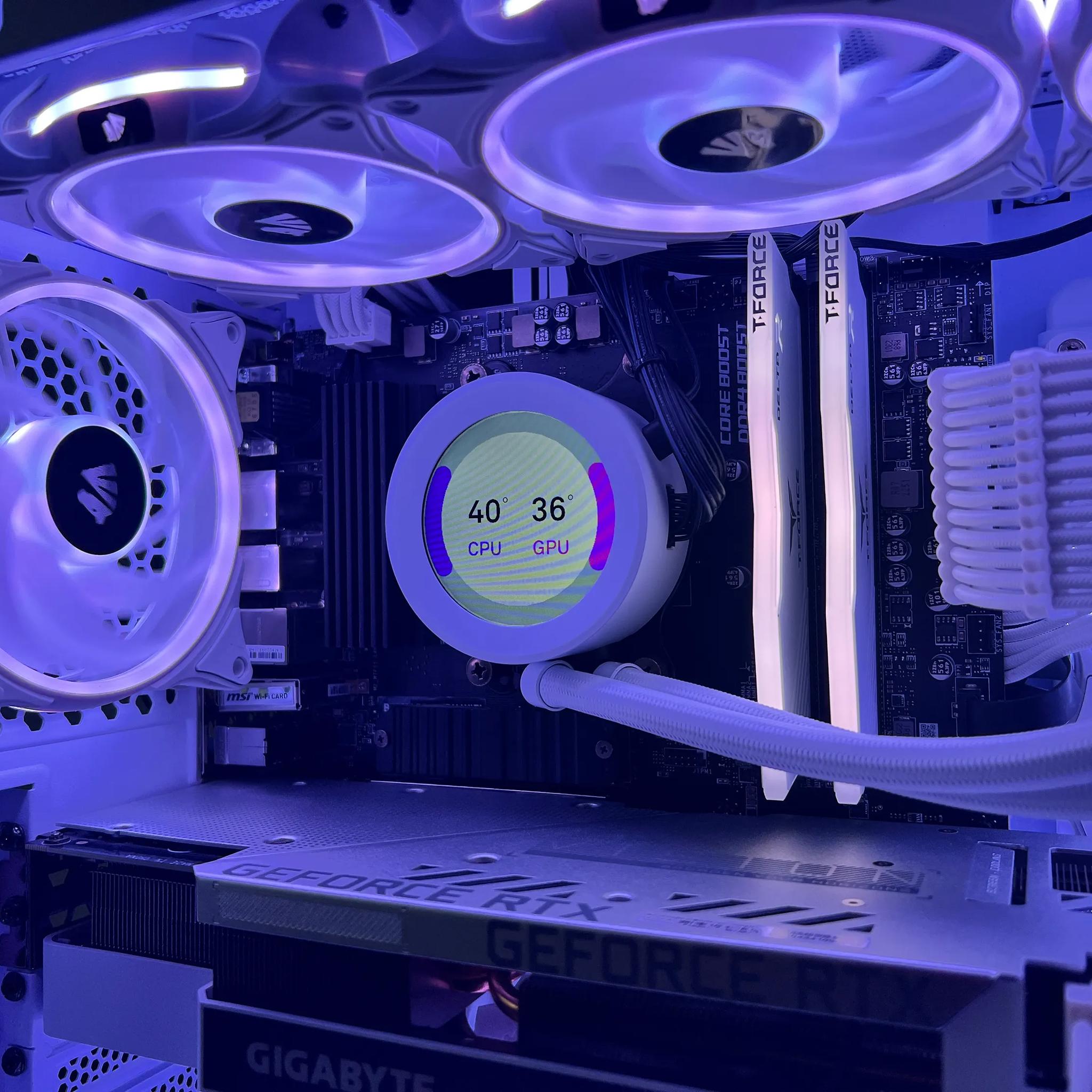 White Knight | Ryzen 7 5800X RTX 3080 High-End Gaming PC