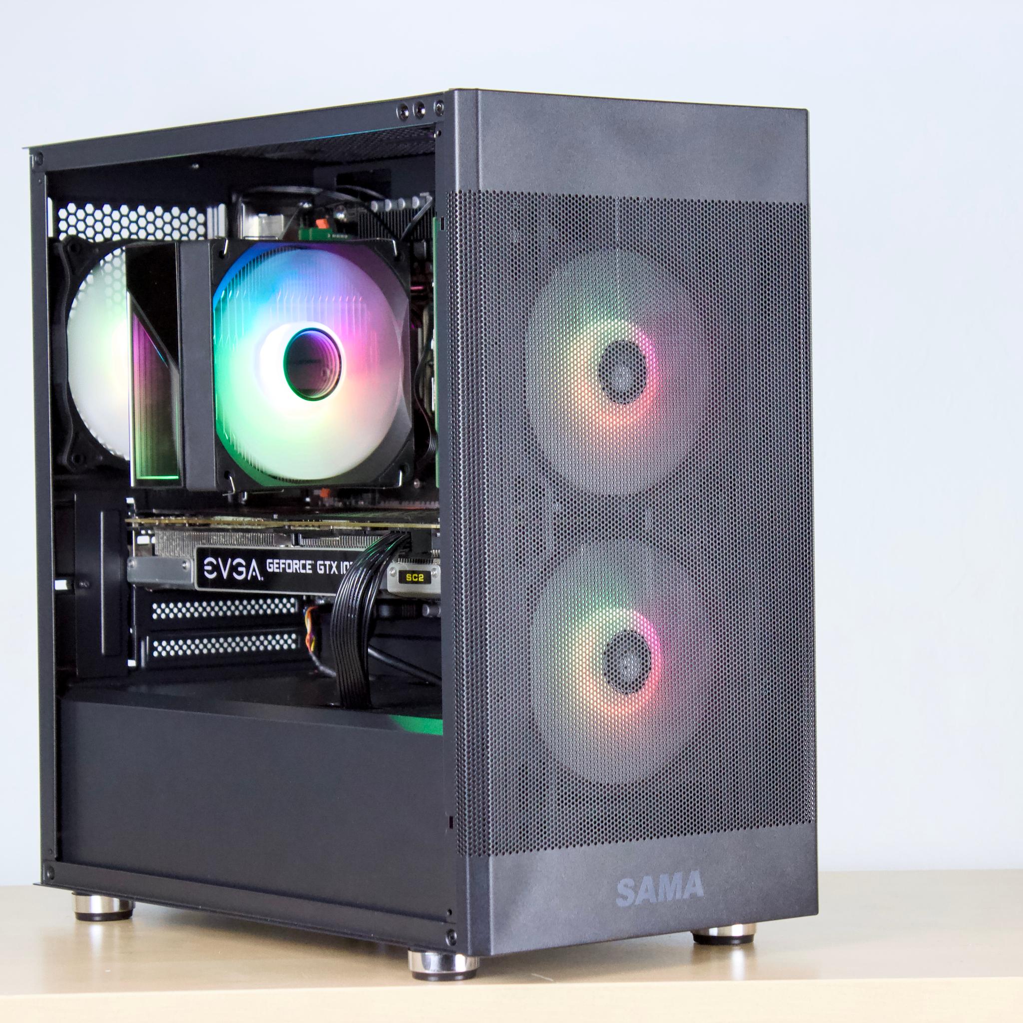 ❤️🖤Budget RGB PC - GTX 1070, 16GB DDR4, 500GB SSD, Xeon E5 2667 V4- WiFi/BT❤️🖤