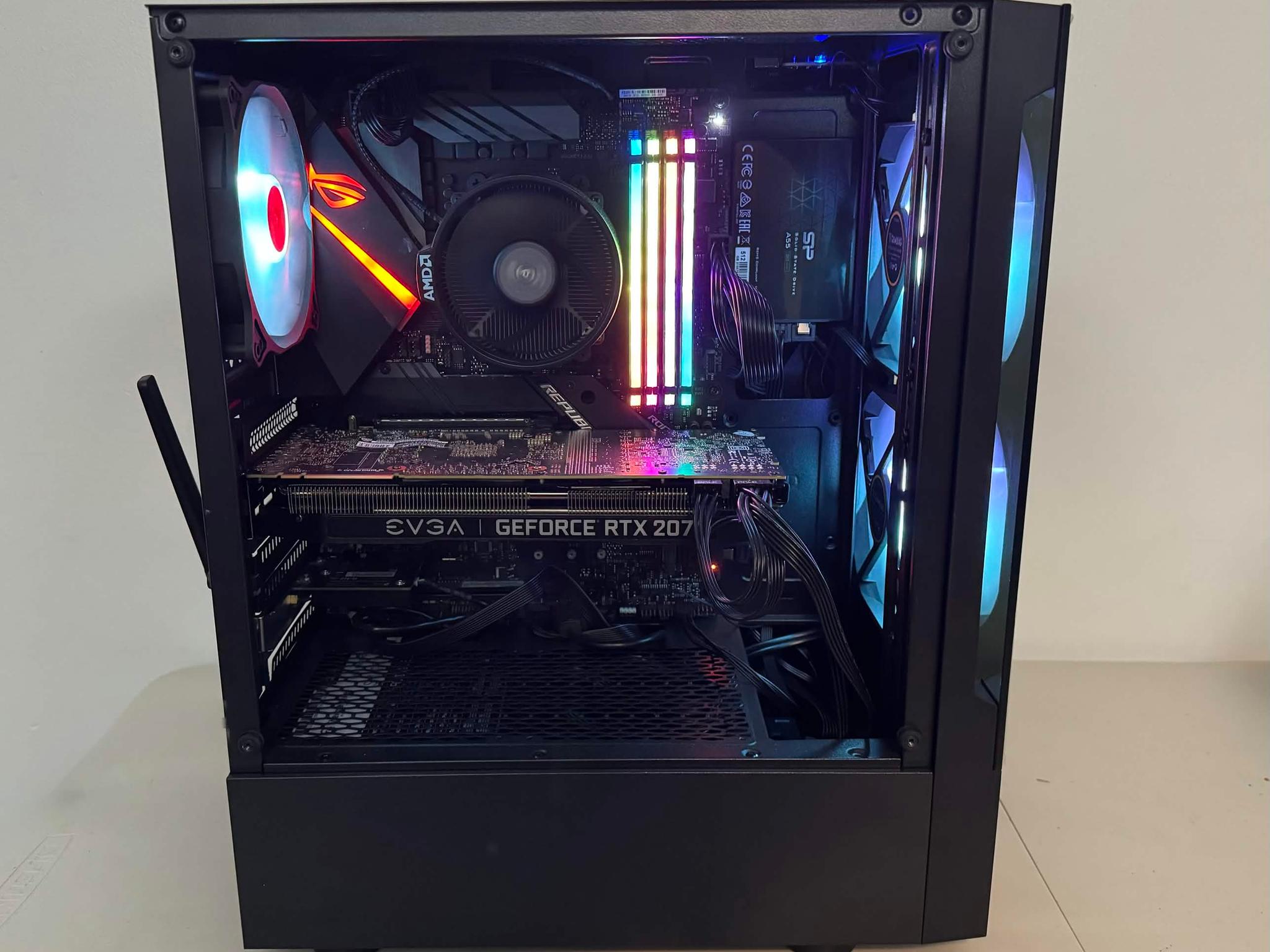 Shadow's build, Budget PC | RTX 2070 SUPER | Ryzen 5500 | 32GB RAM| 1TB STORAGE|