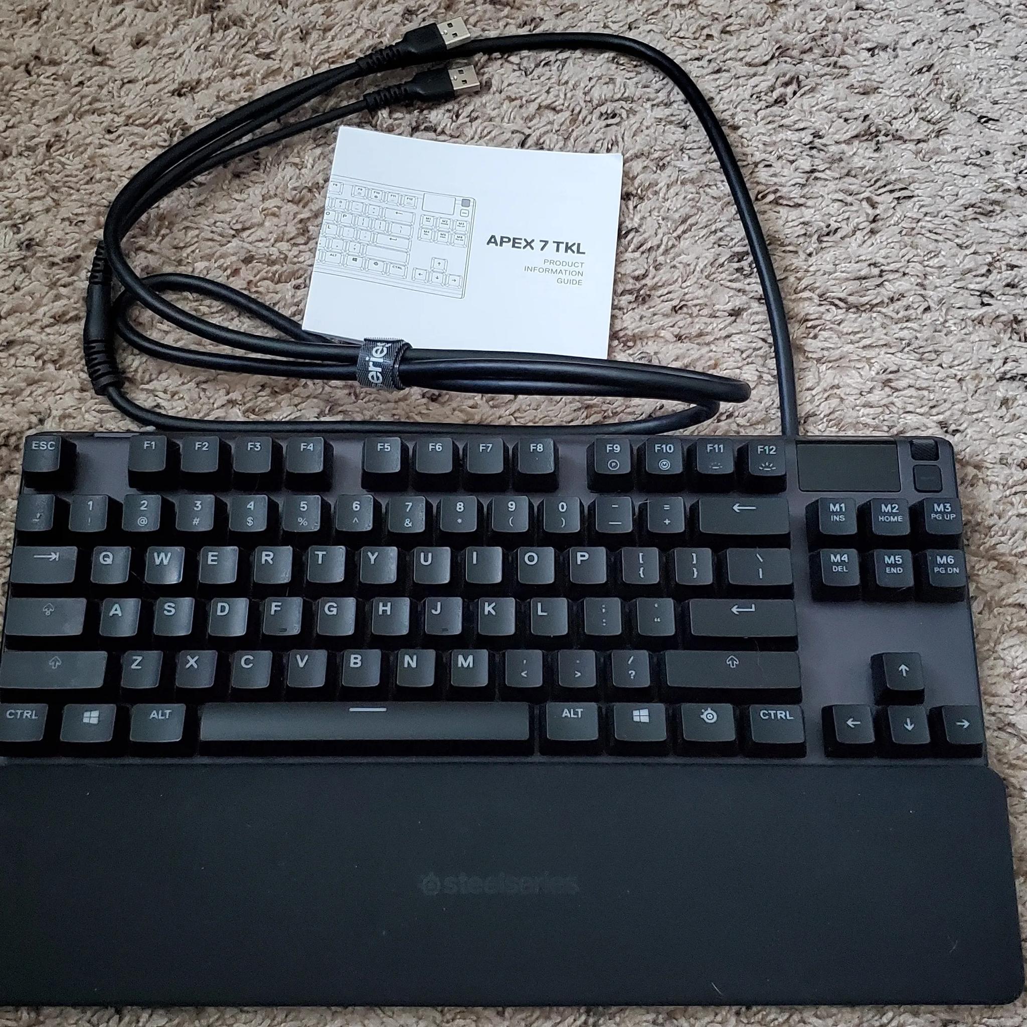 Steelseries Apex 7 TKL Keyboard - Brown Switches