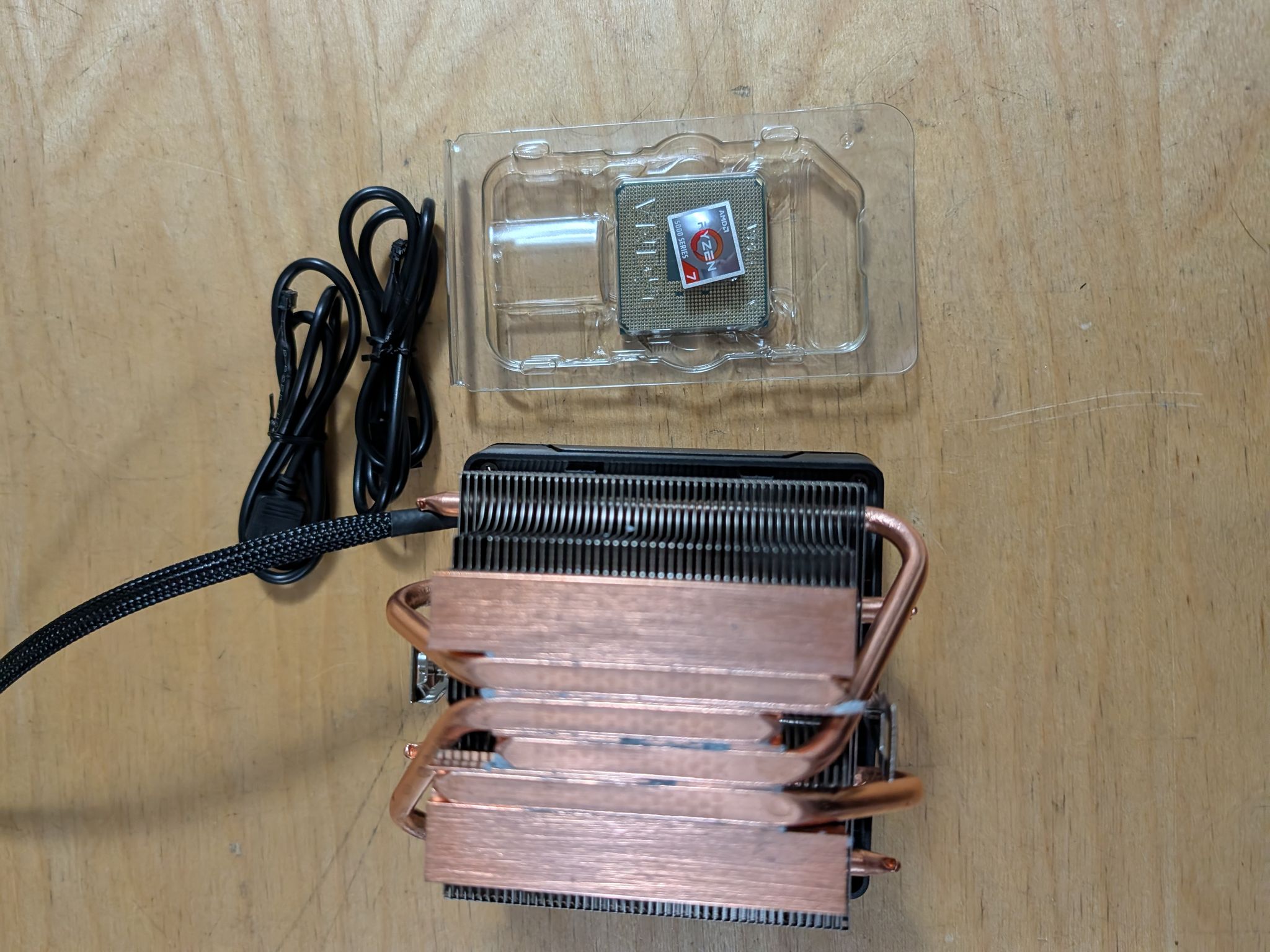 AMD Ryzen 7 5800XT + Wraith Prism