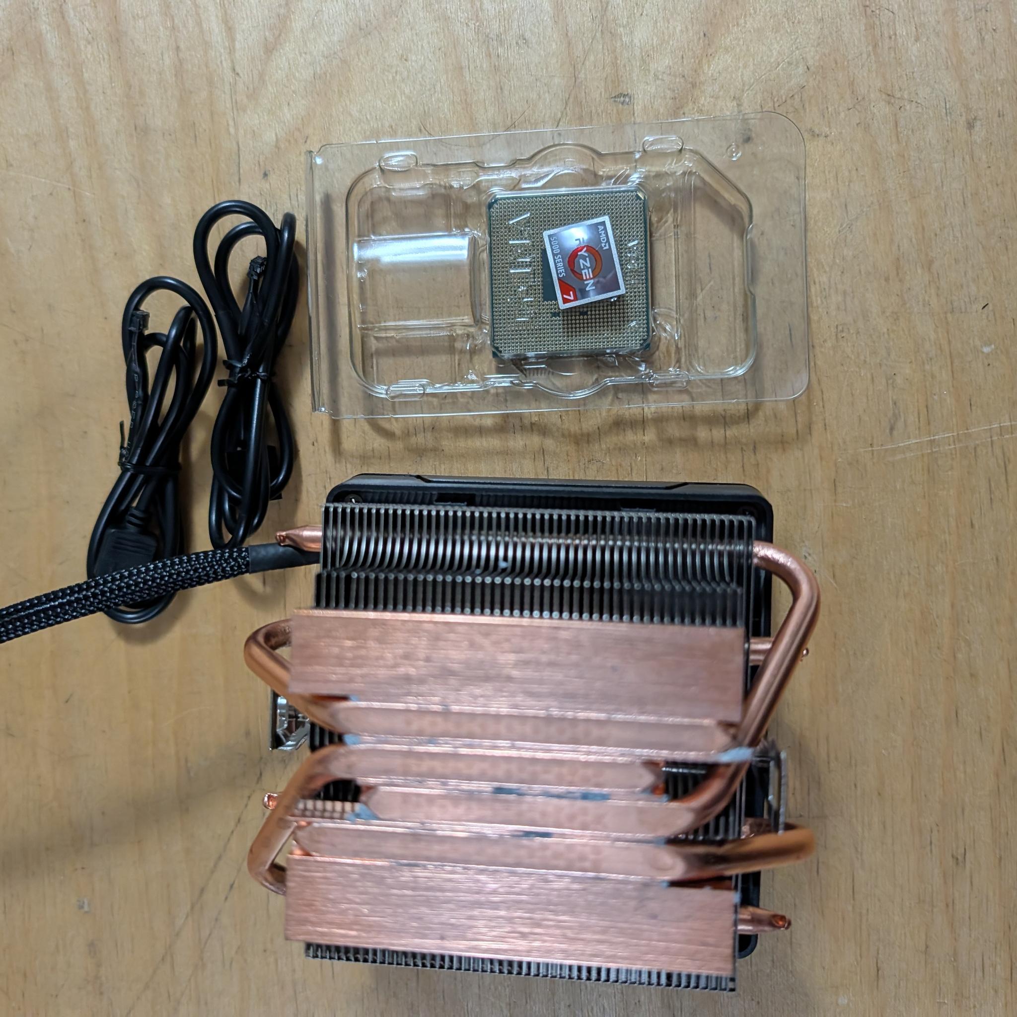 AMD Ryzen 7 5800XT + Wraith Prism
