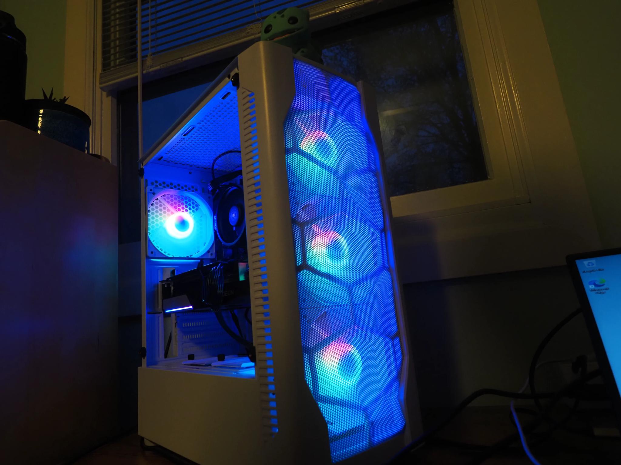 Ryzen 5 5500 + RX 6700 XT Gaming PC | 16GB Corsair RAM | B550 | 500GB SSD | 1440p Ready