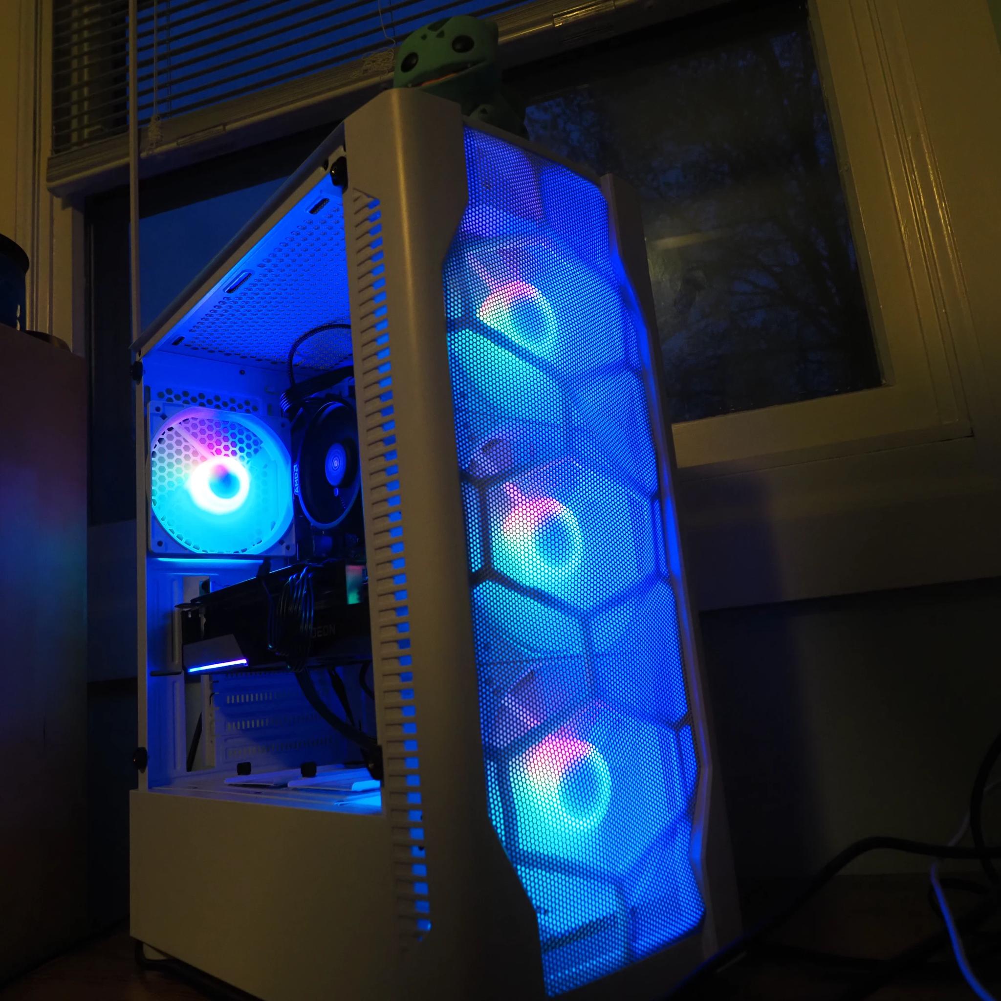 🔥 RX 6700 XT Gaming PC | Ryzen 5 5500 | 1440p Ultra | 16GB Corsair RAM | Ready to Play
