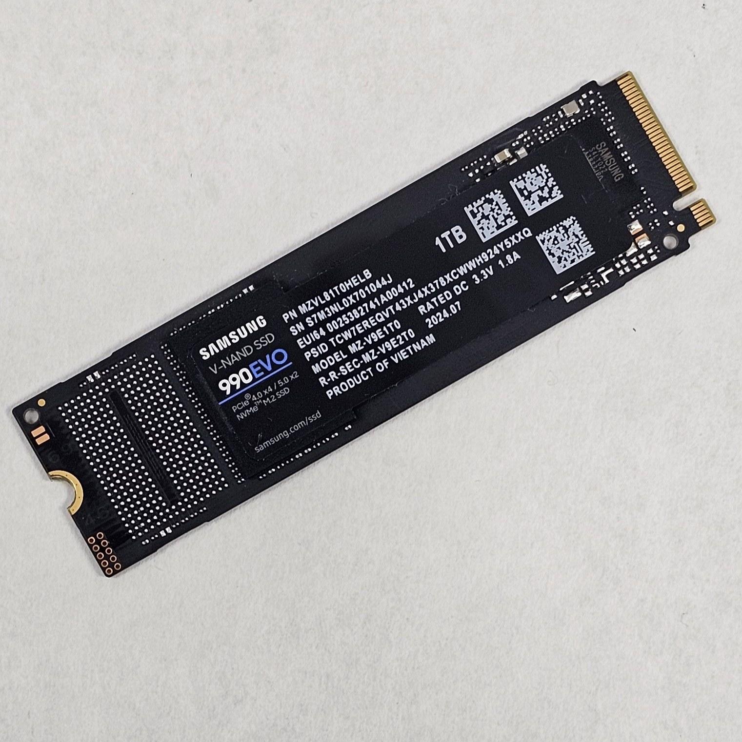 1TB NVMe M.2 SSD Samsung 990 EVO Gen4
