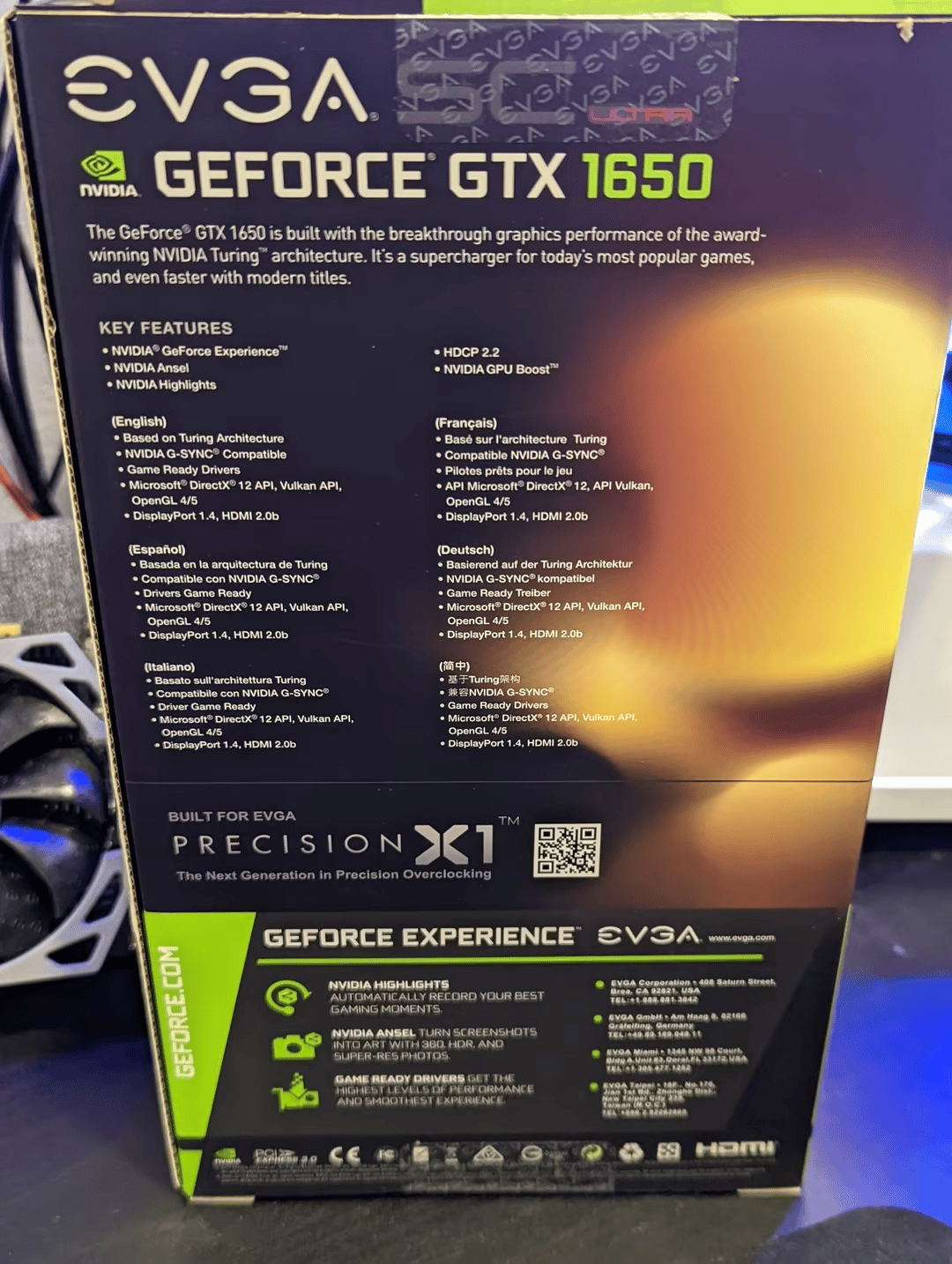 BNOB EVGA GTX 1650 4GB Graphics Card