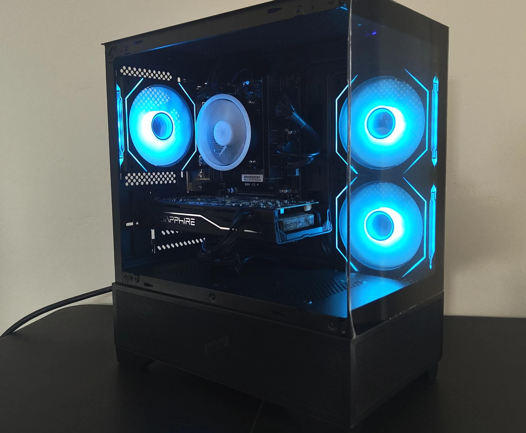 Perfect Starter Gaming/Streaming PC | i7 | 16GB RAM | 500GB SSD | RX 470 | WiFi | Windows 11 PRO