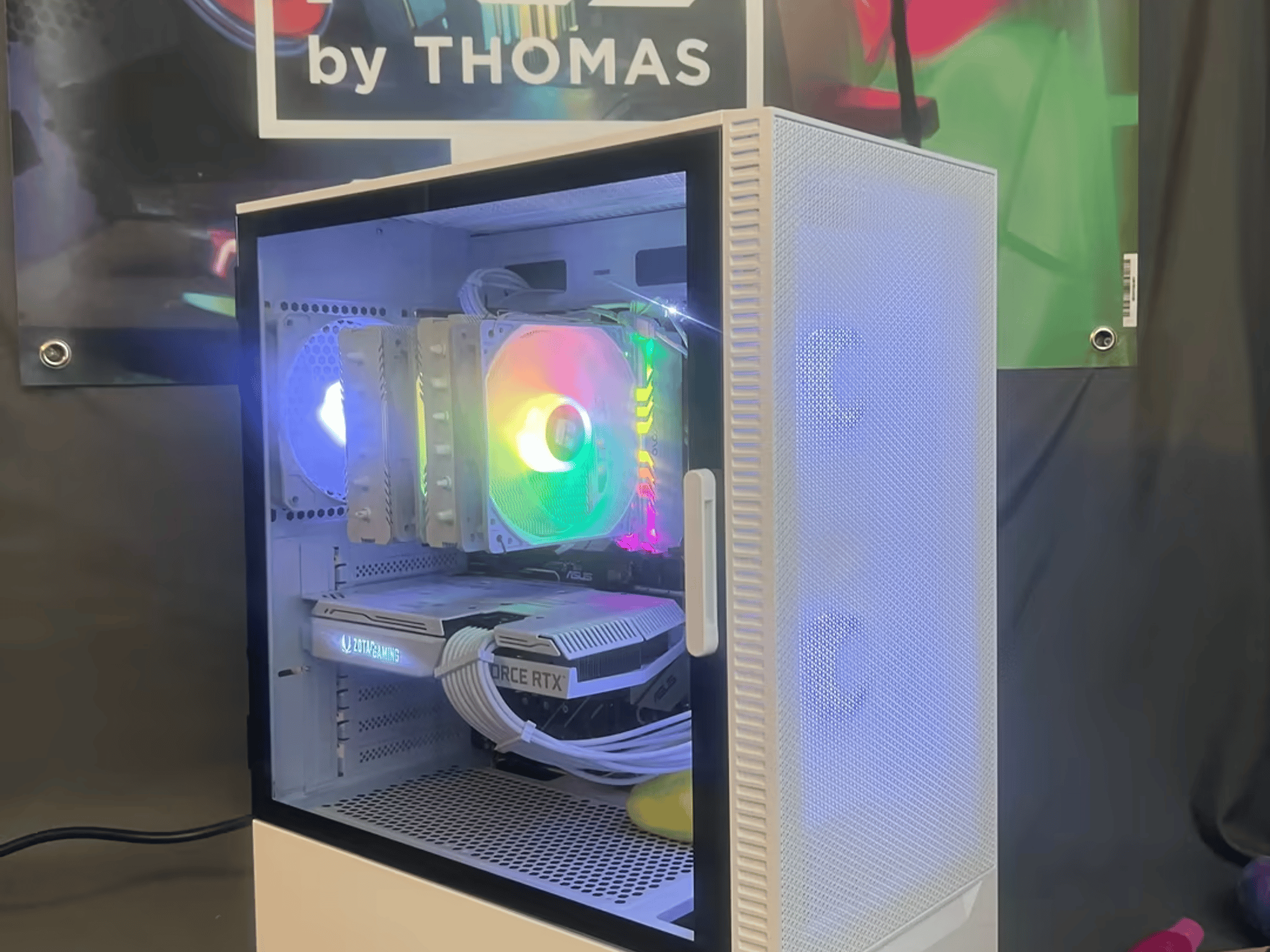 Project Whiteout RTX 3060TI Intel 12th GEN i5
