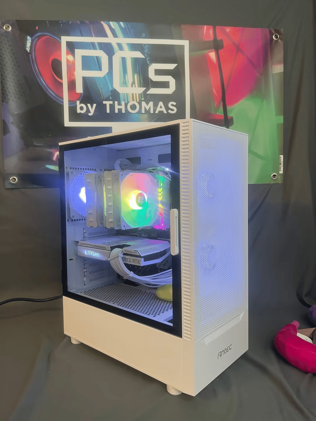 Project Whiteout RTX 3060TI Intel 12th GEN i5
